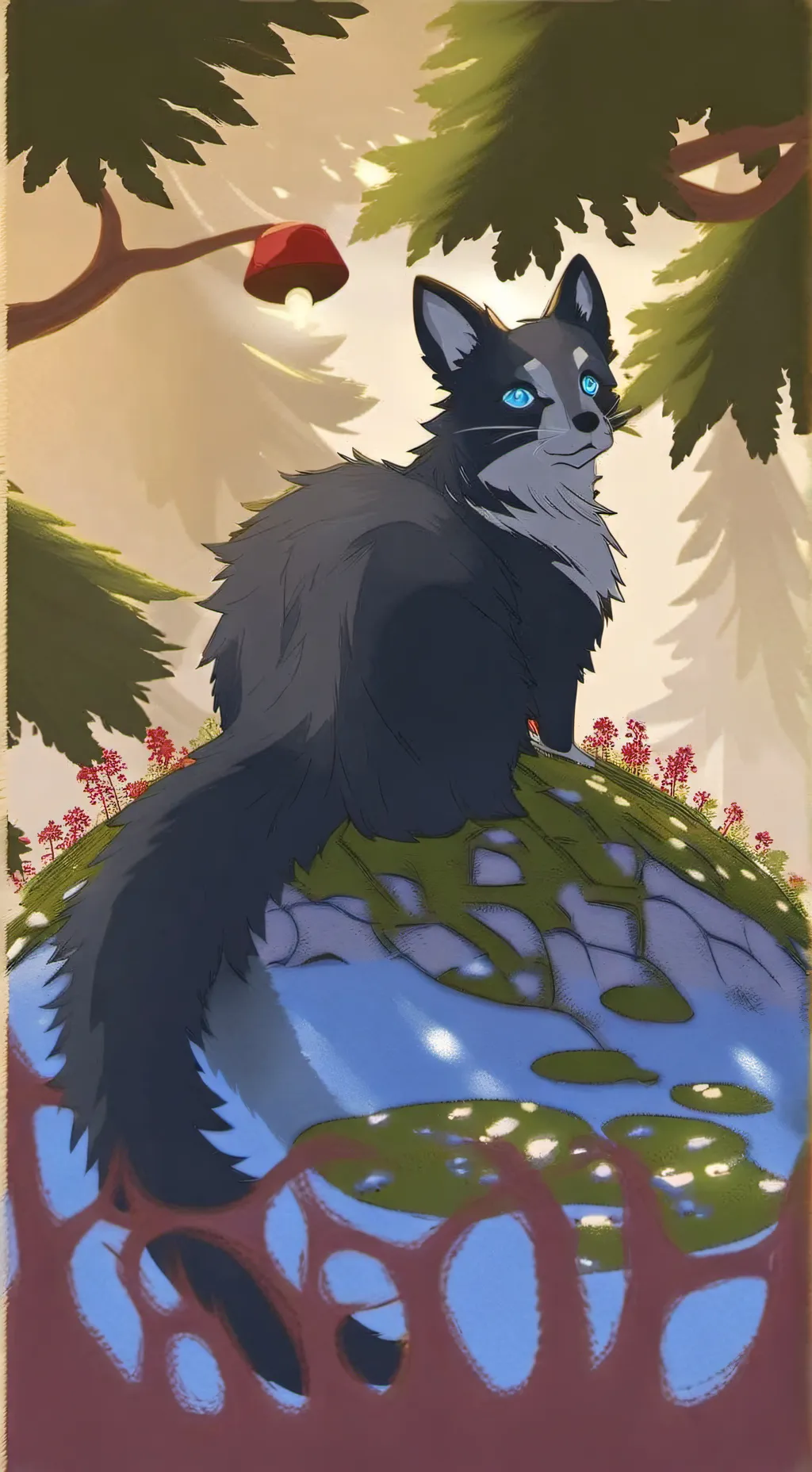 ai character: Cinderpelt background