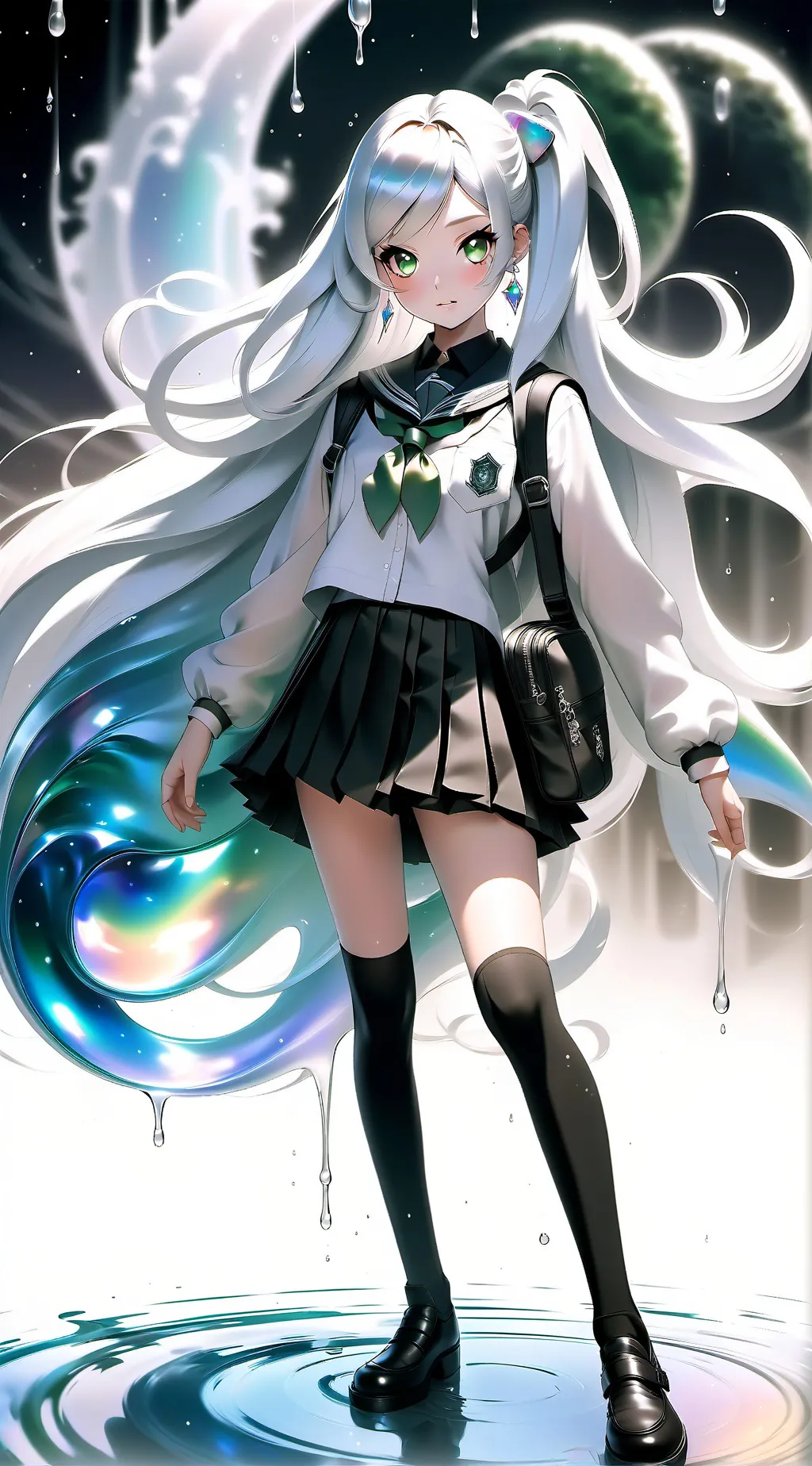 ai character: Ah Rin  background