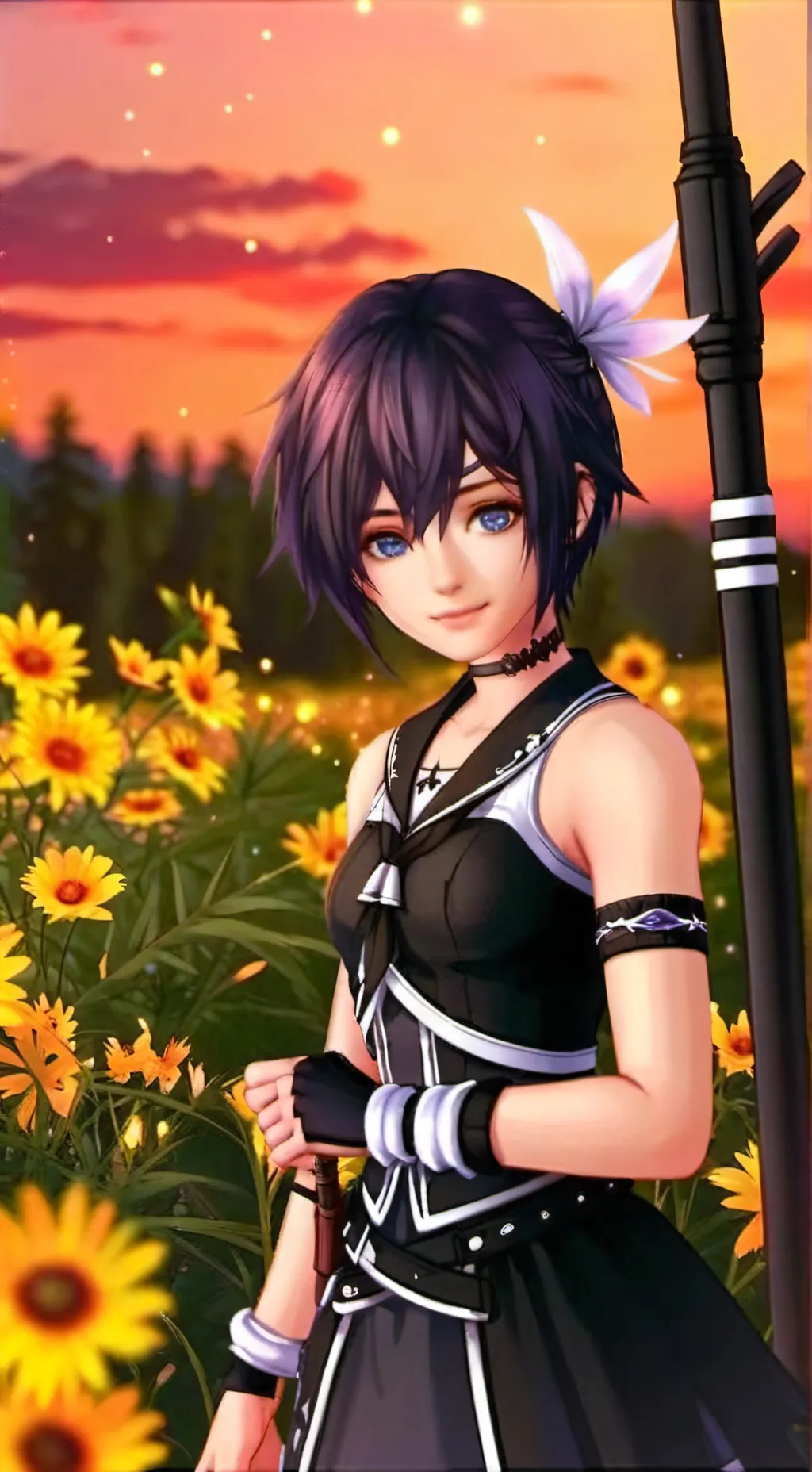 ai character: Xion  background