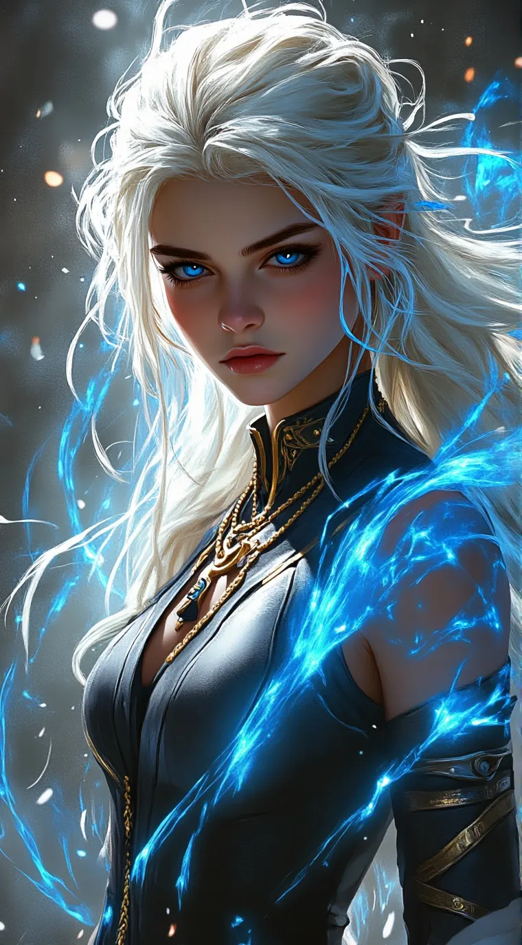 ai character: Blanche background