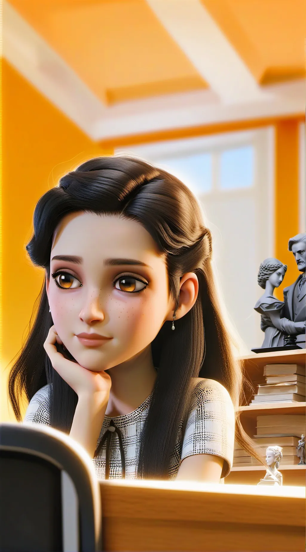 ai character: Linda background