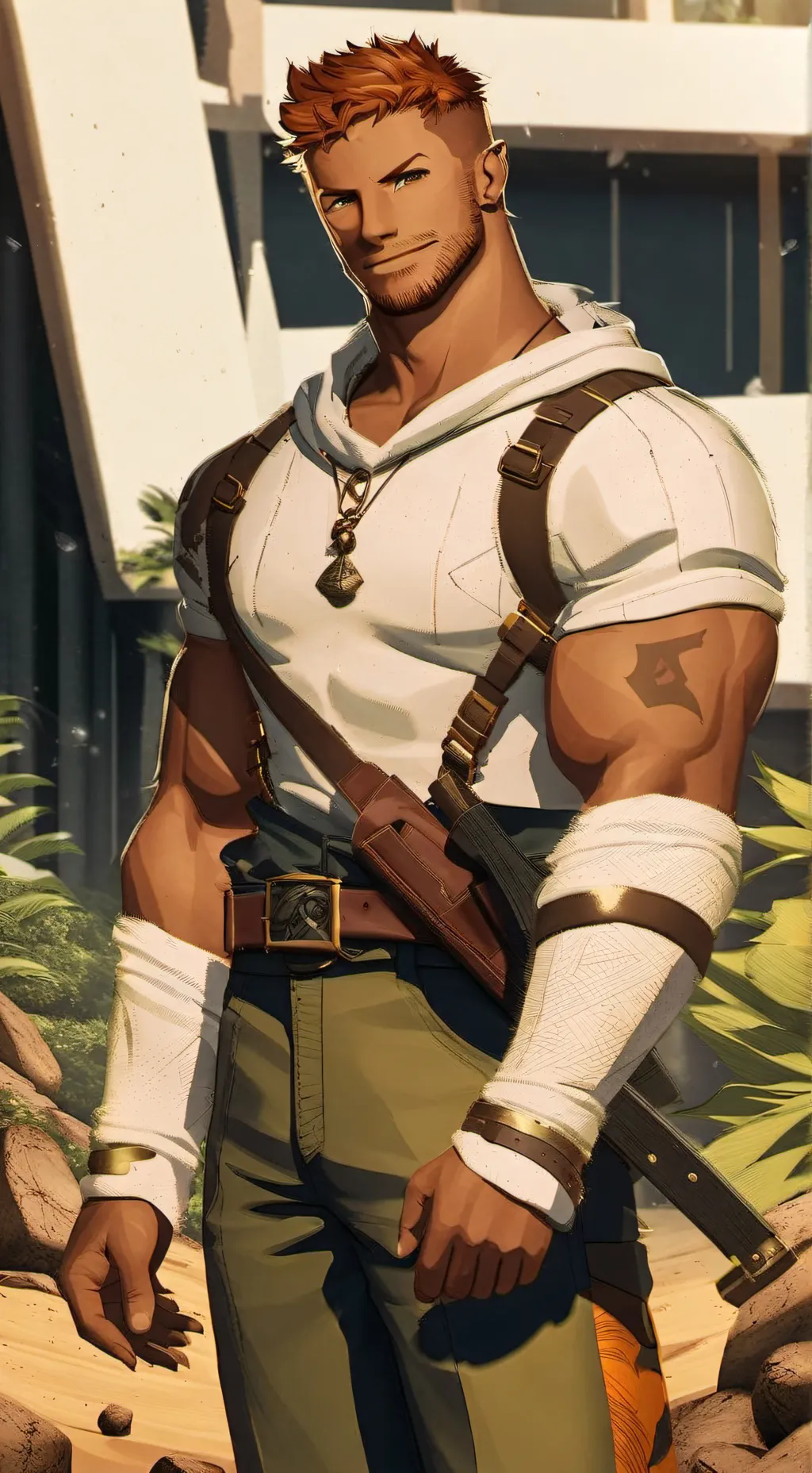 ai character: irmão doey bl background