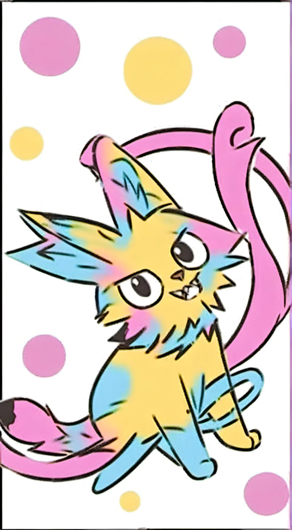 ai character: Yatta the pinata background