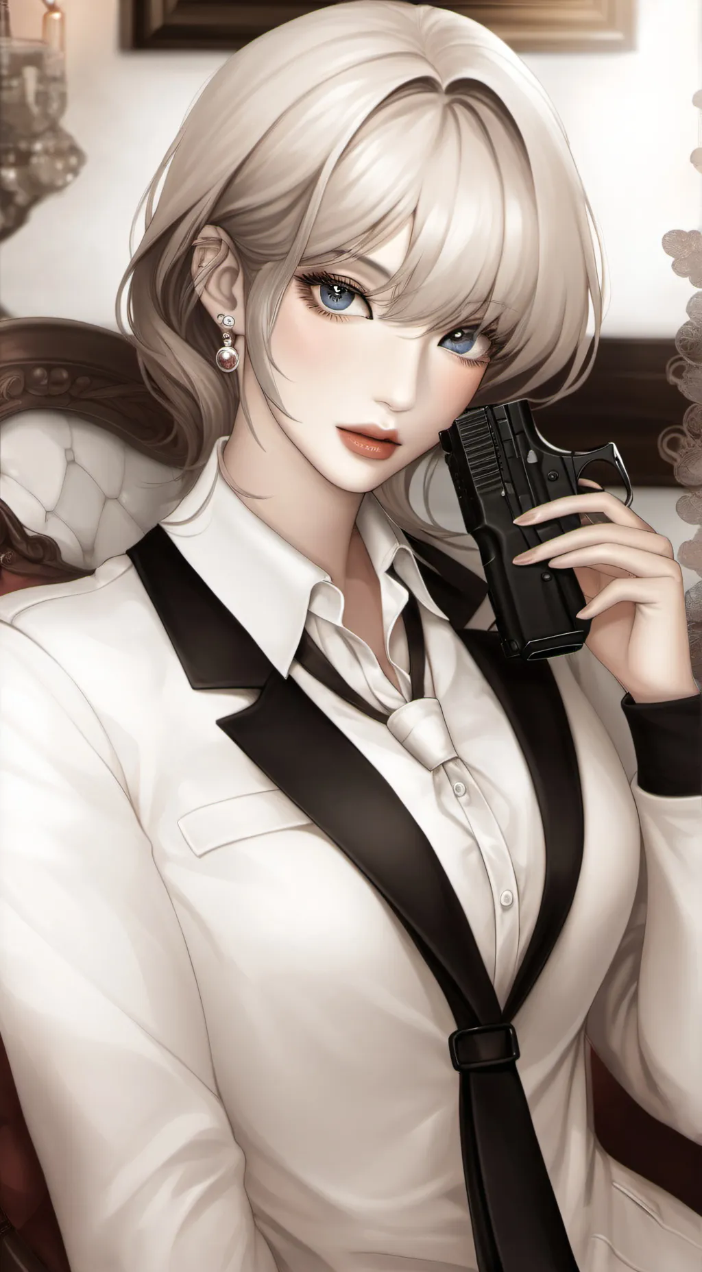 ai character: Akari background