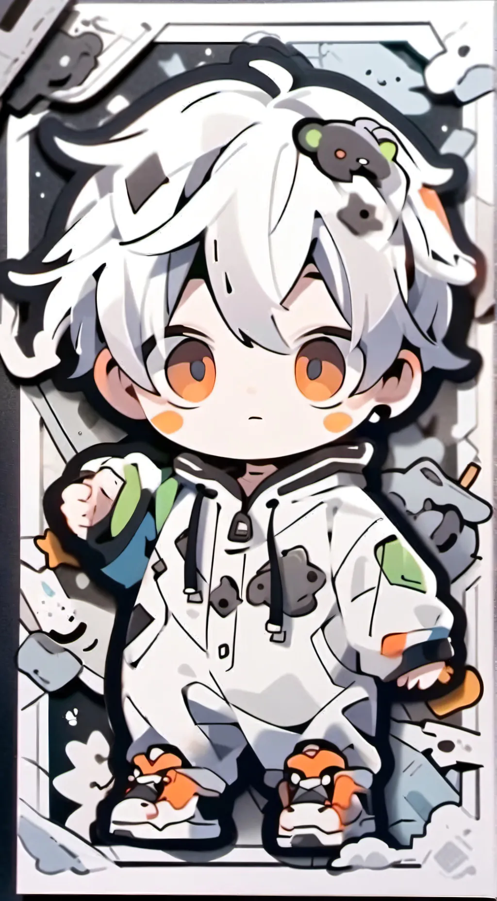 ai character: Maxy background