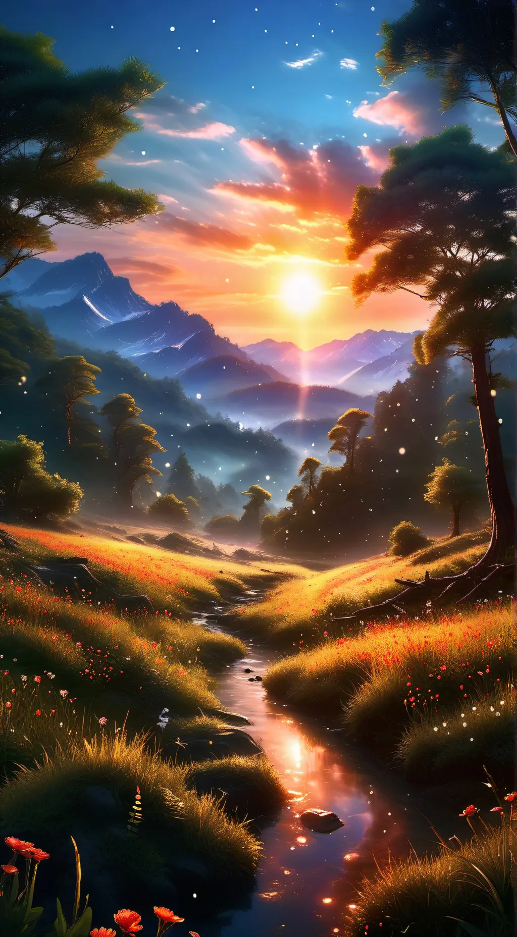 ai character: Dsmp vacation  background