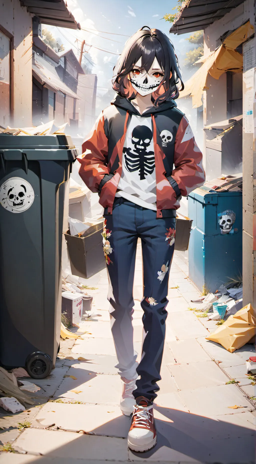 ai character: Iris Burio (ISEU) background