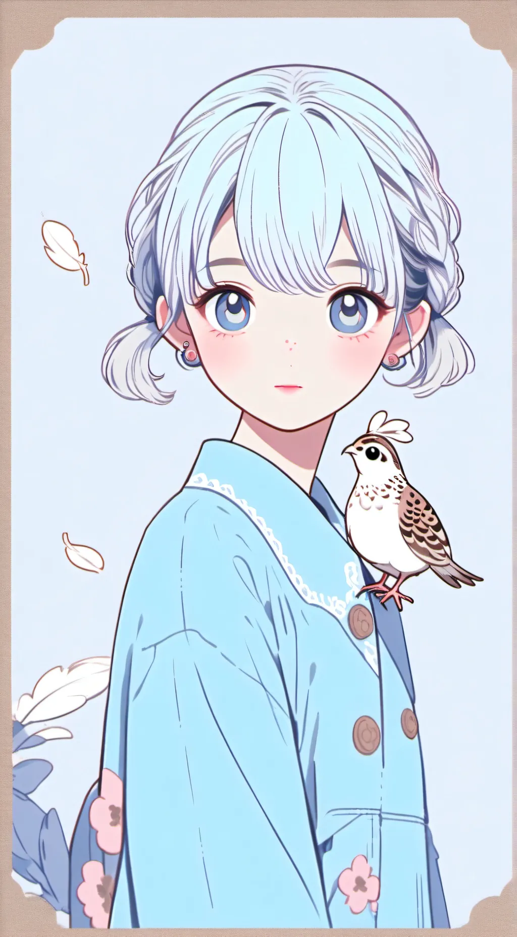 ai character: Speckled Quail Spi background