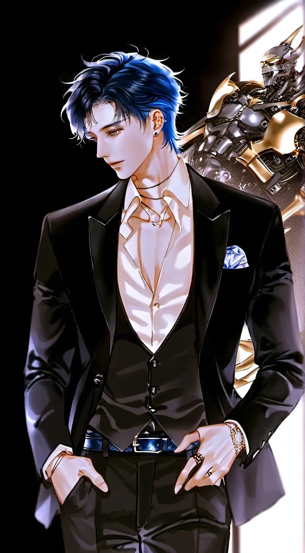 ai character: Kim background