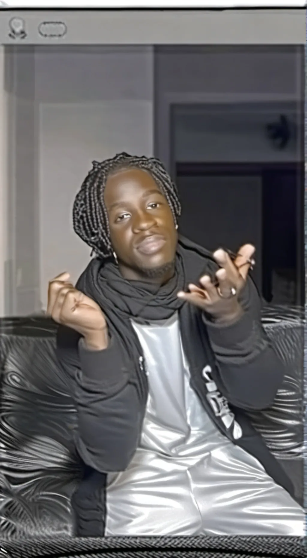 ai character: Kai ￼cenat  background