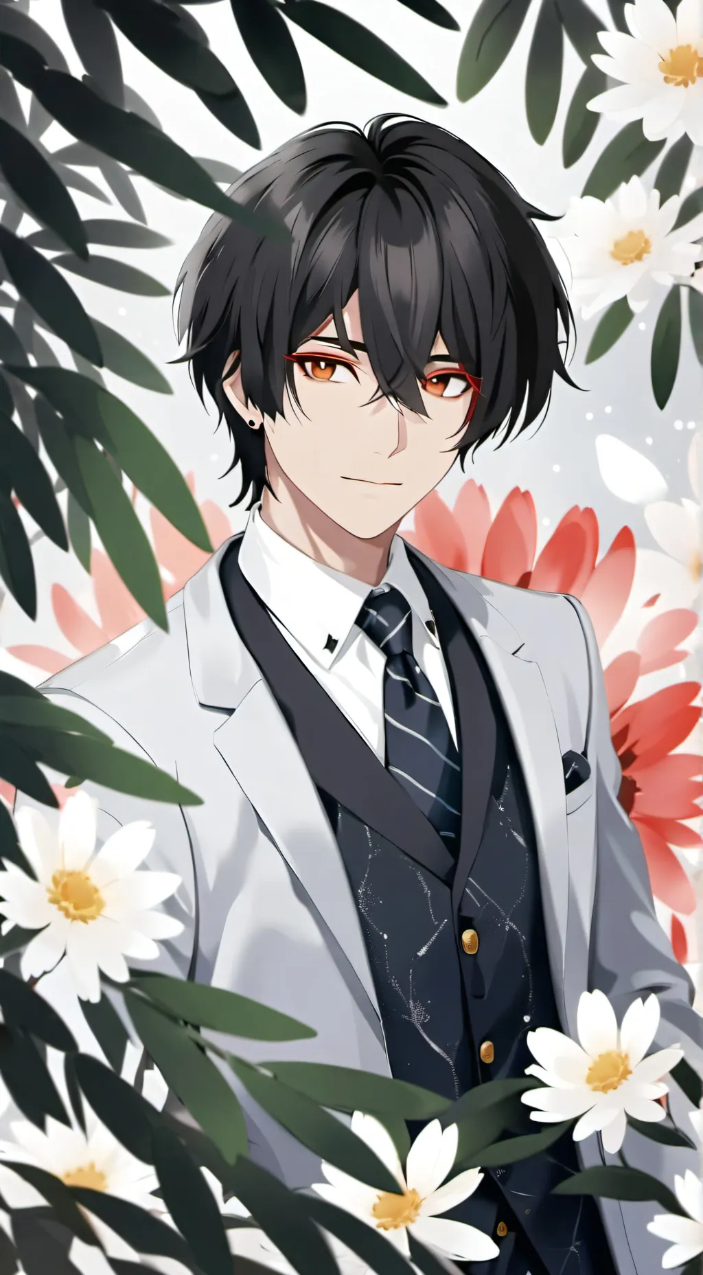 ai character: ayo but not gay background