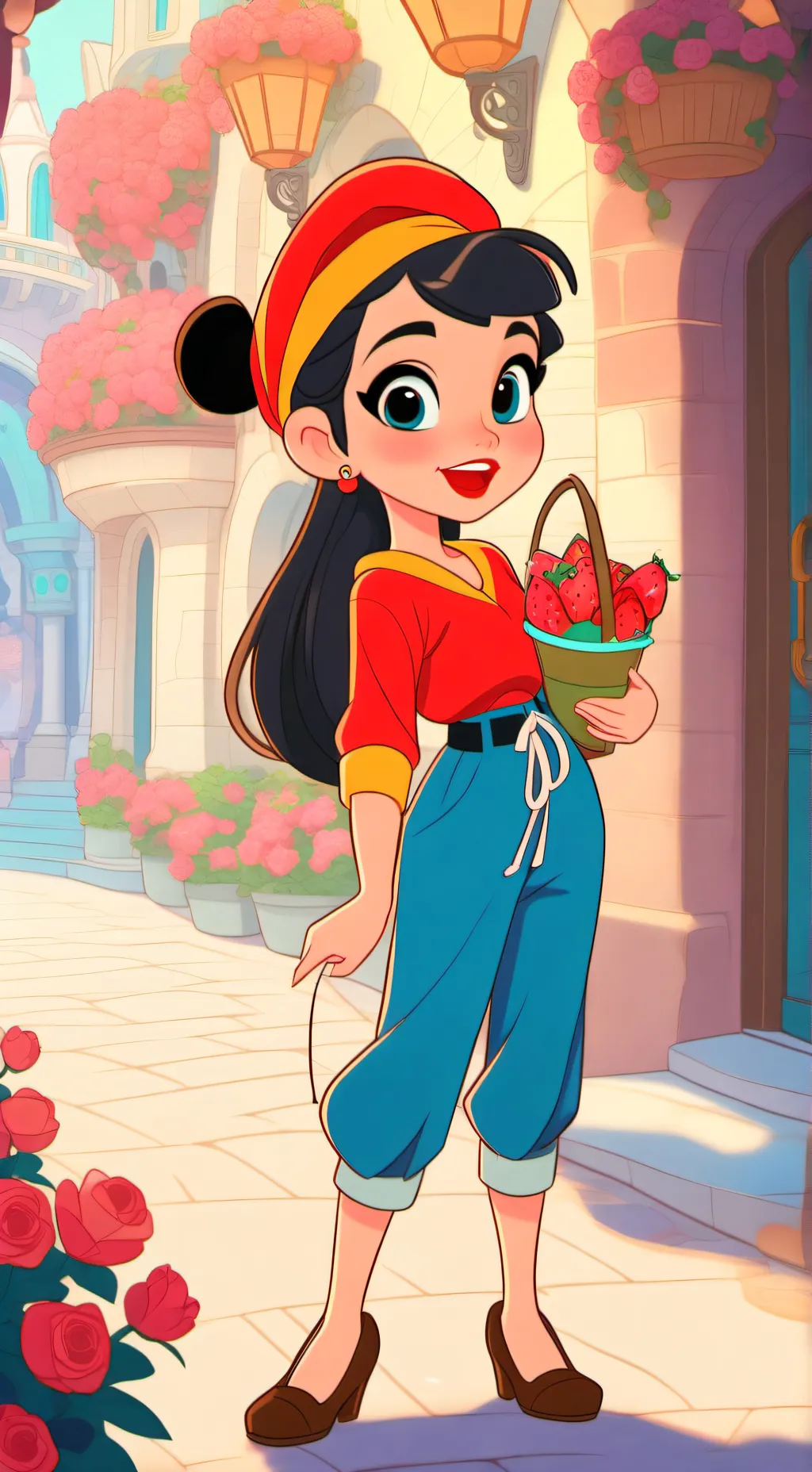 ai character: Sprout background