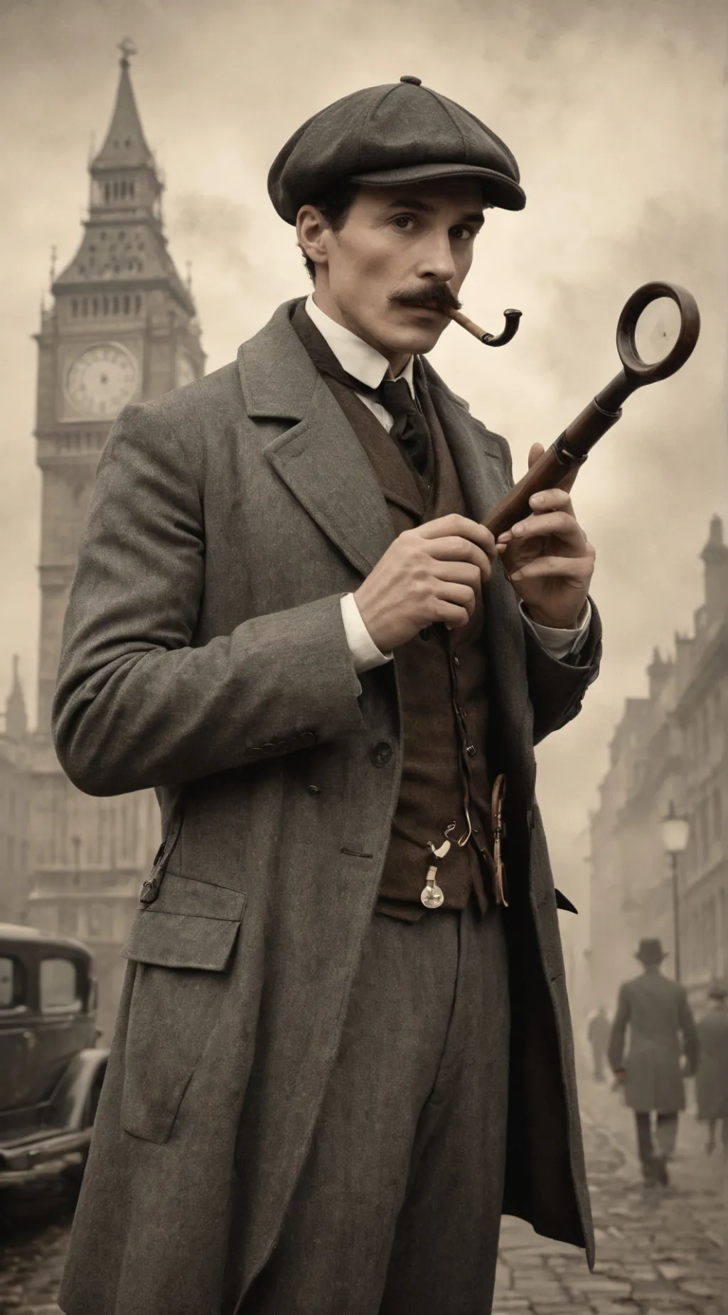 ai character: Sherlock Holmes background