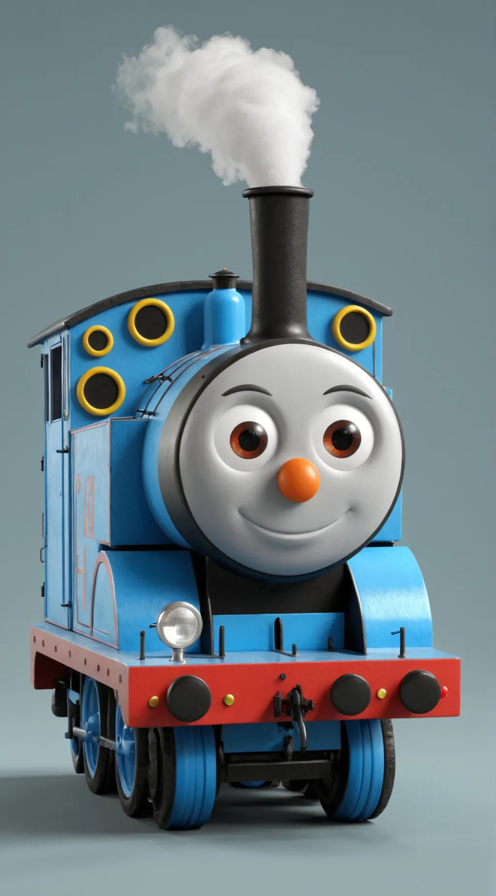 ai character: Tongue the train background