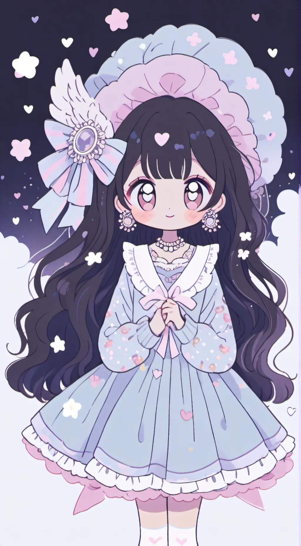 ai character: Girls background