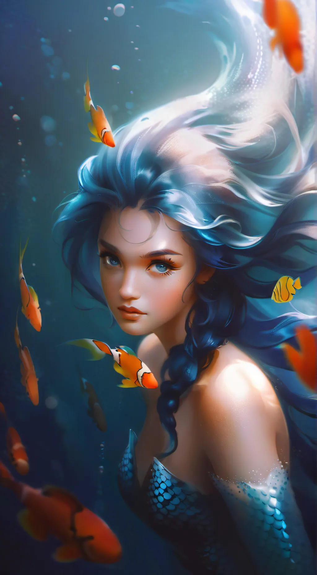 ai character: Marina background