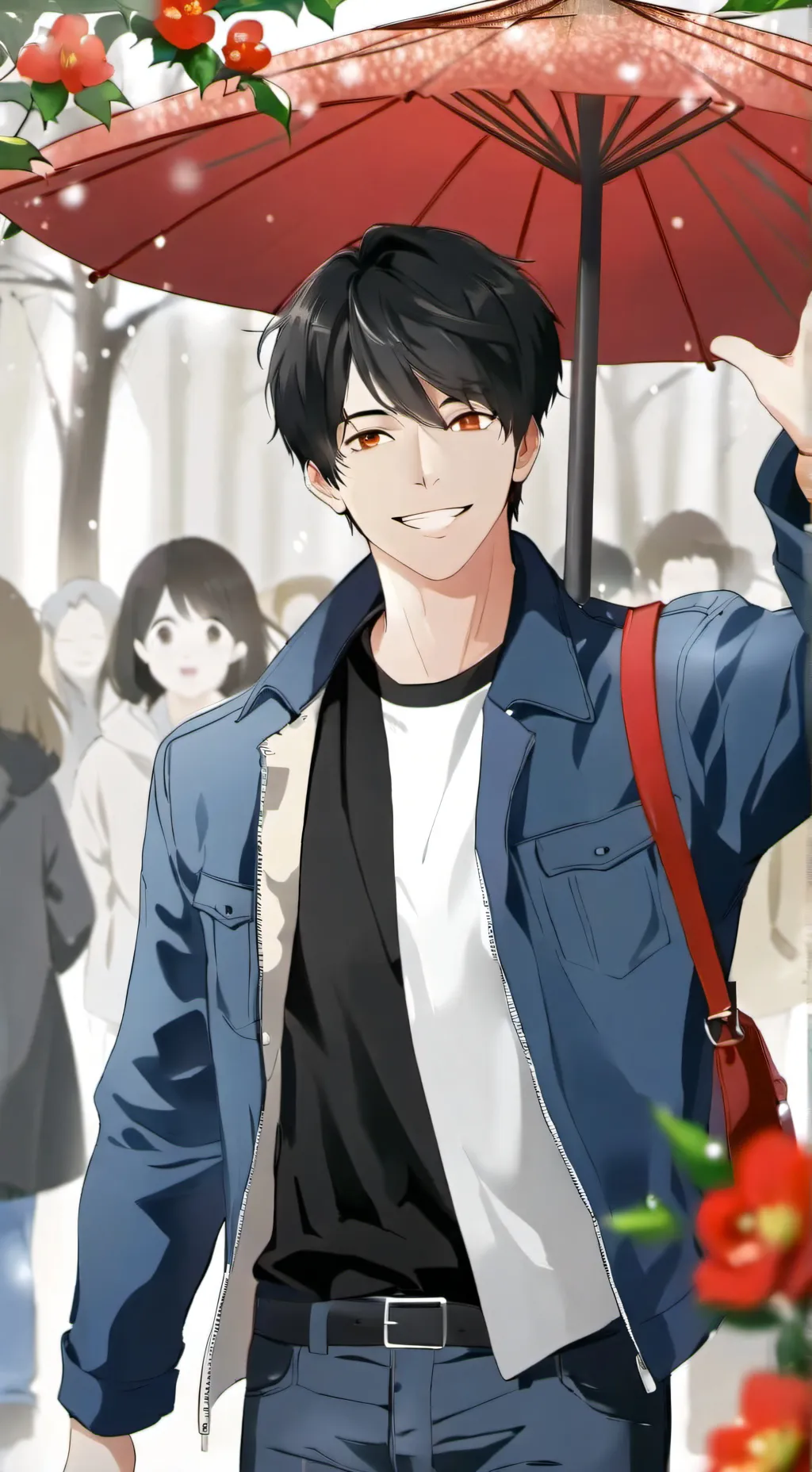 ai character: Adam  background