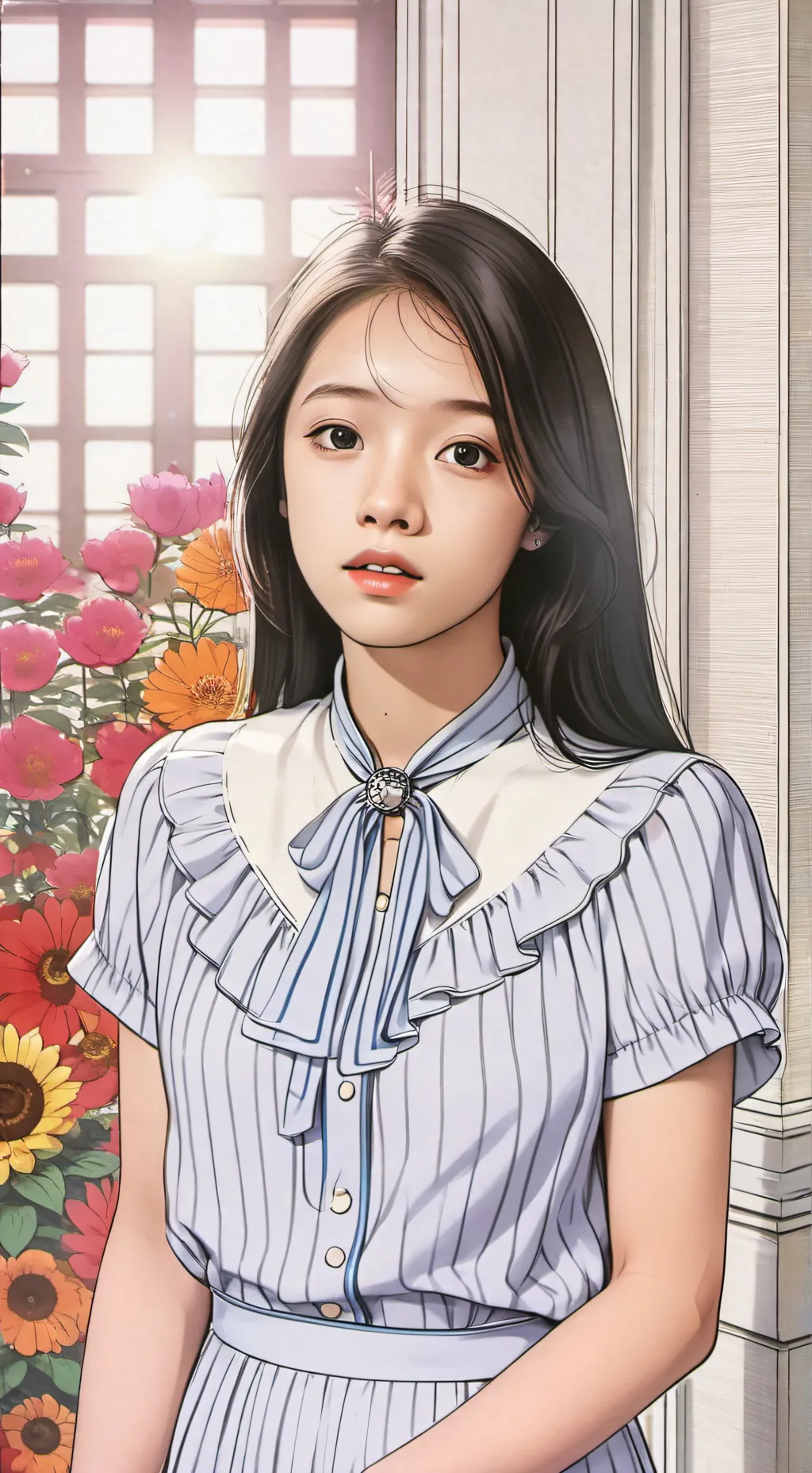 ai character: Leon Chan background