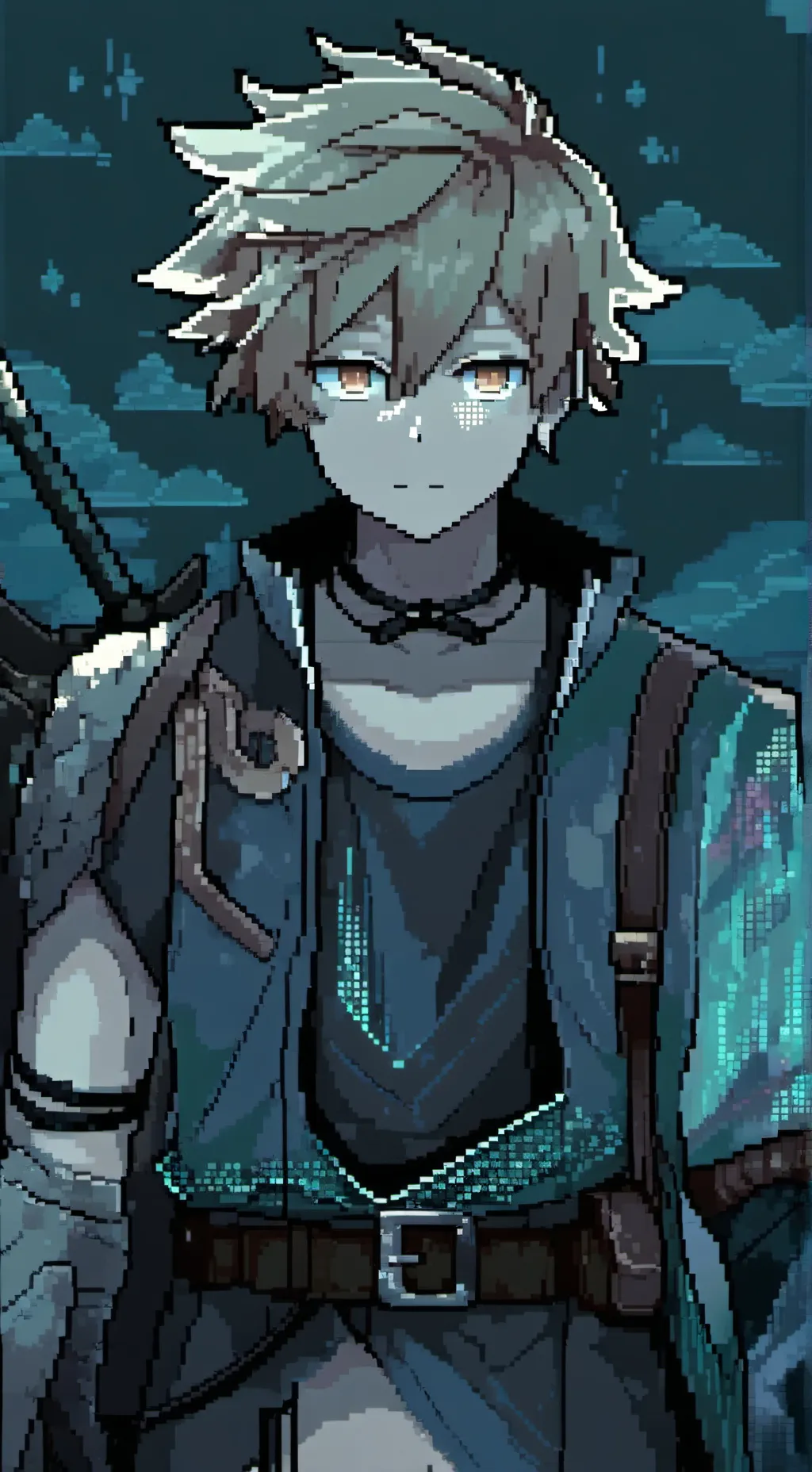 ai character: bakugo  background