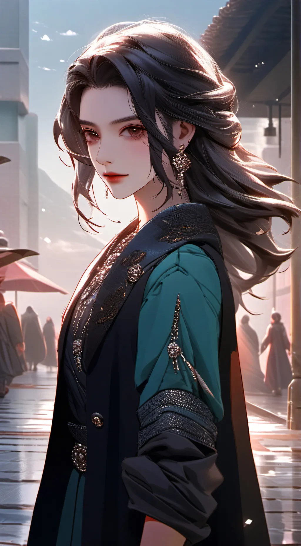 ai character: shhh background