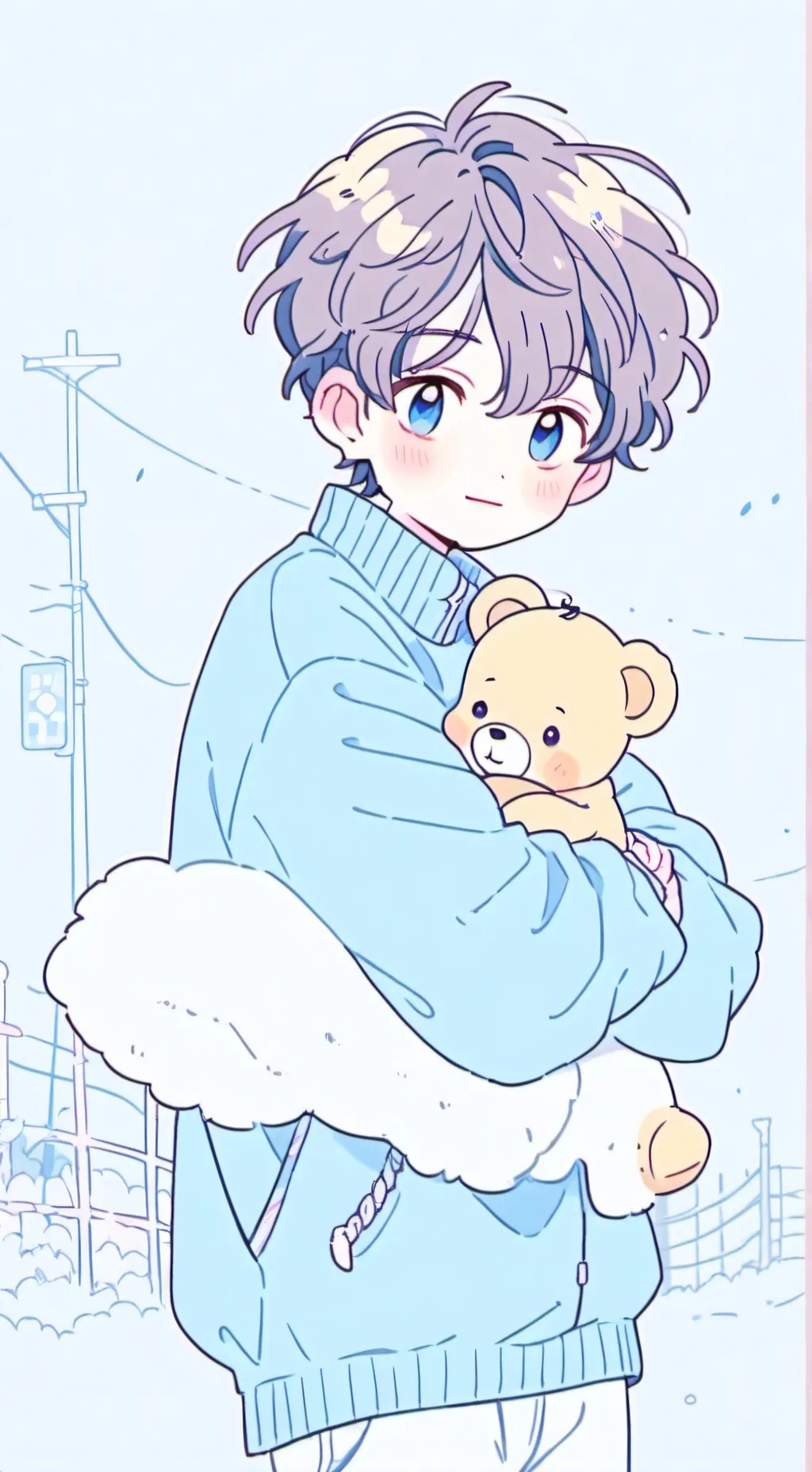 ai character: Evan Afton background