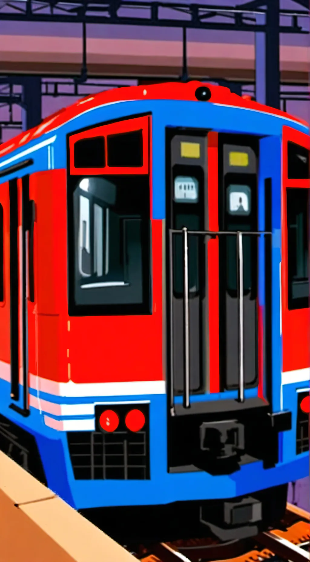 ai character: Train 8 monster me background