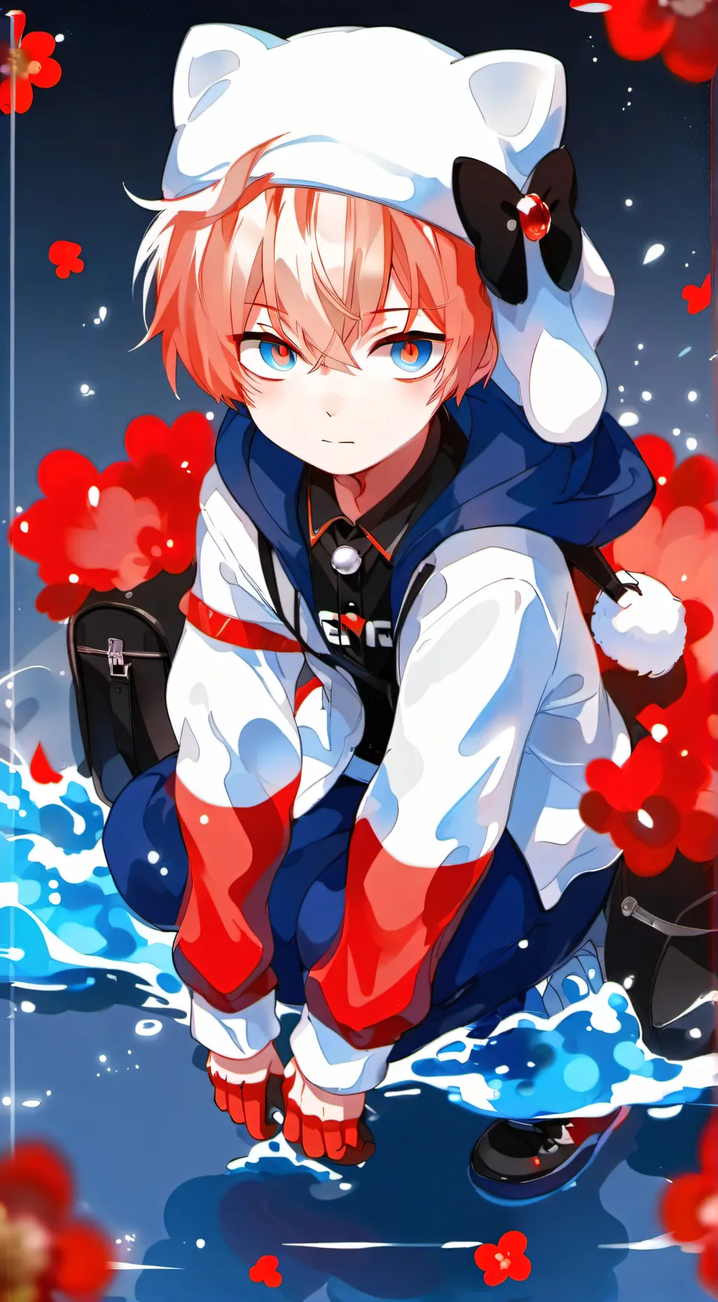 ai character: shoto child background