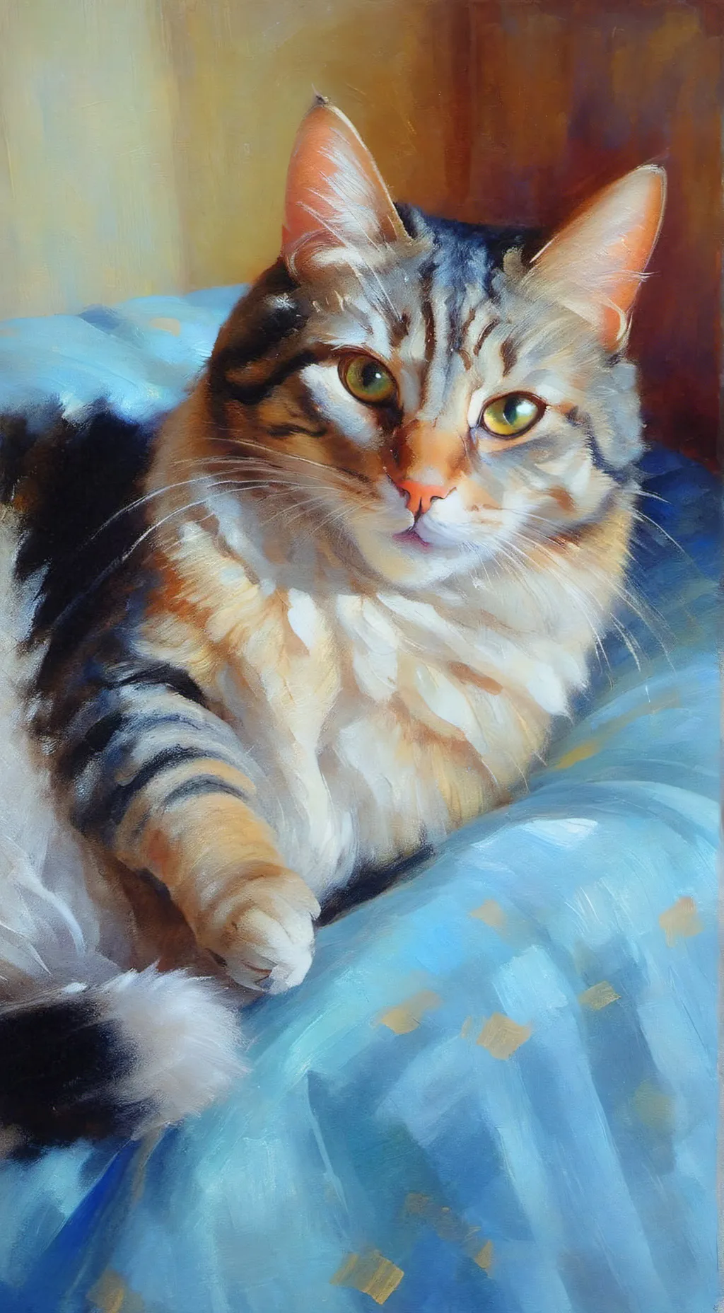 ai character: Ticci Toby's cat🪓 background