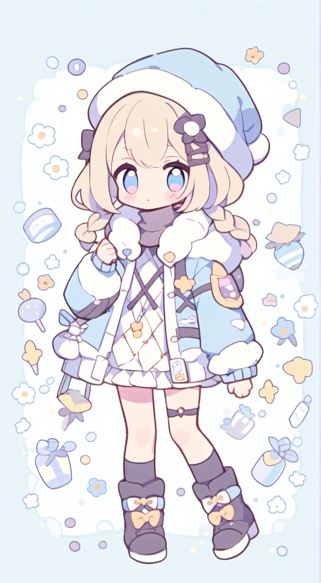 ai character: Миру background