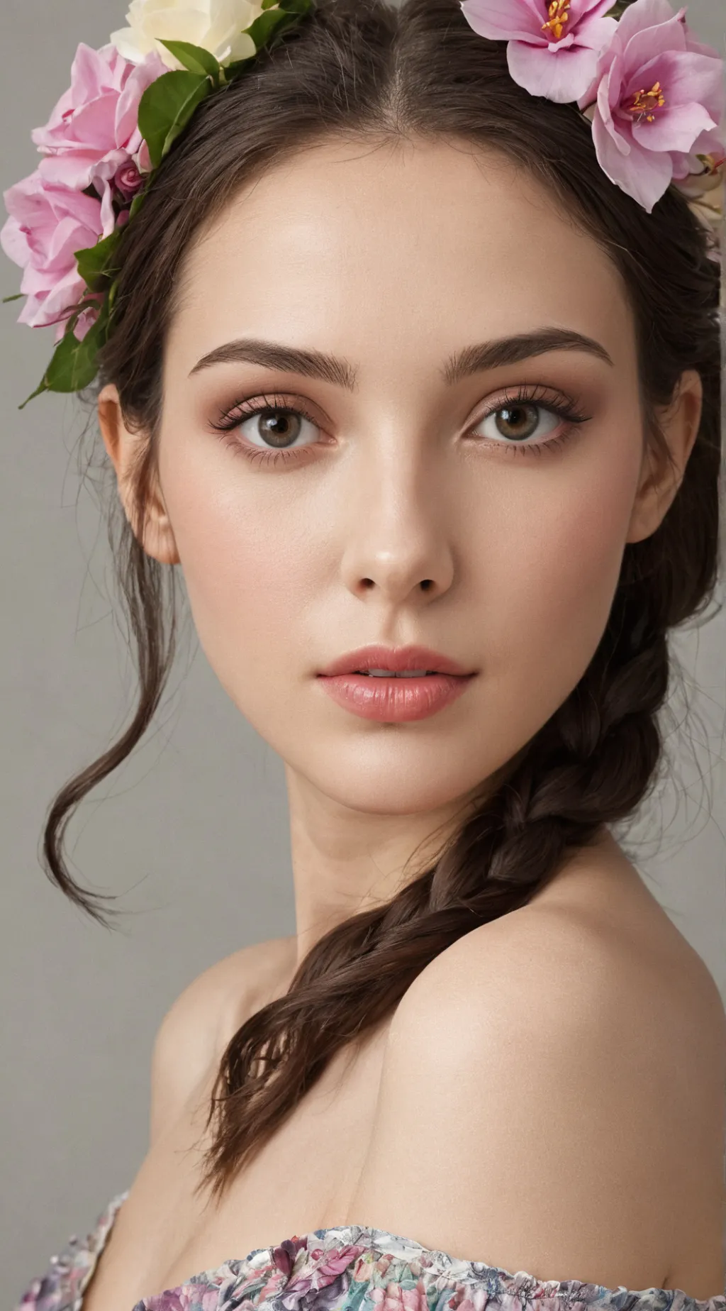 ai character: Нина background