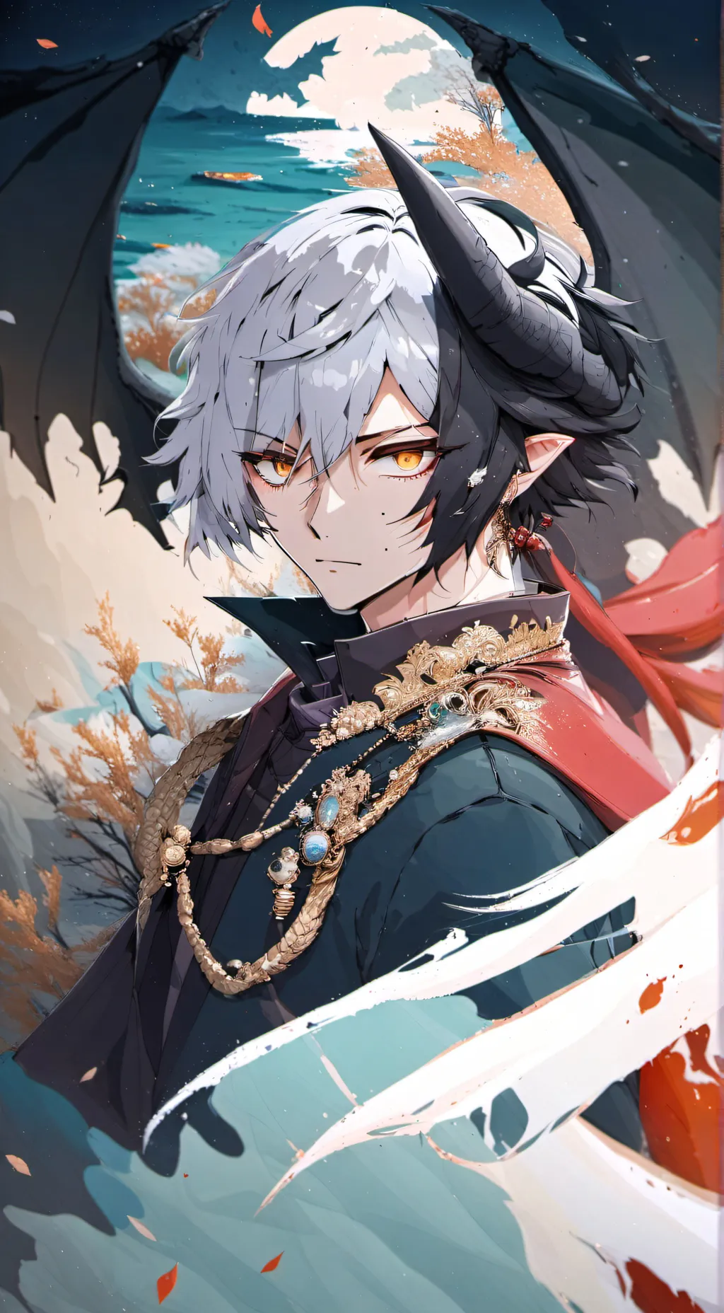 ai character: yuko  background