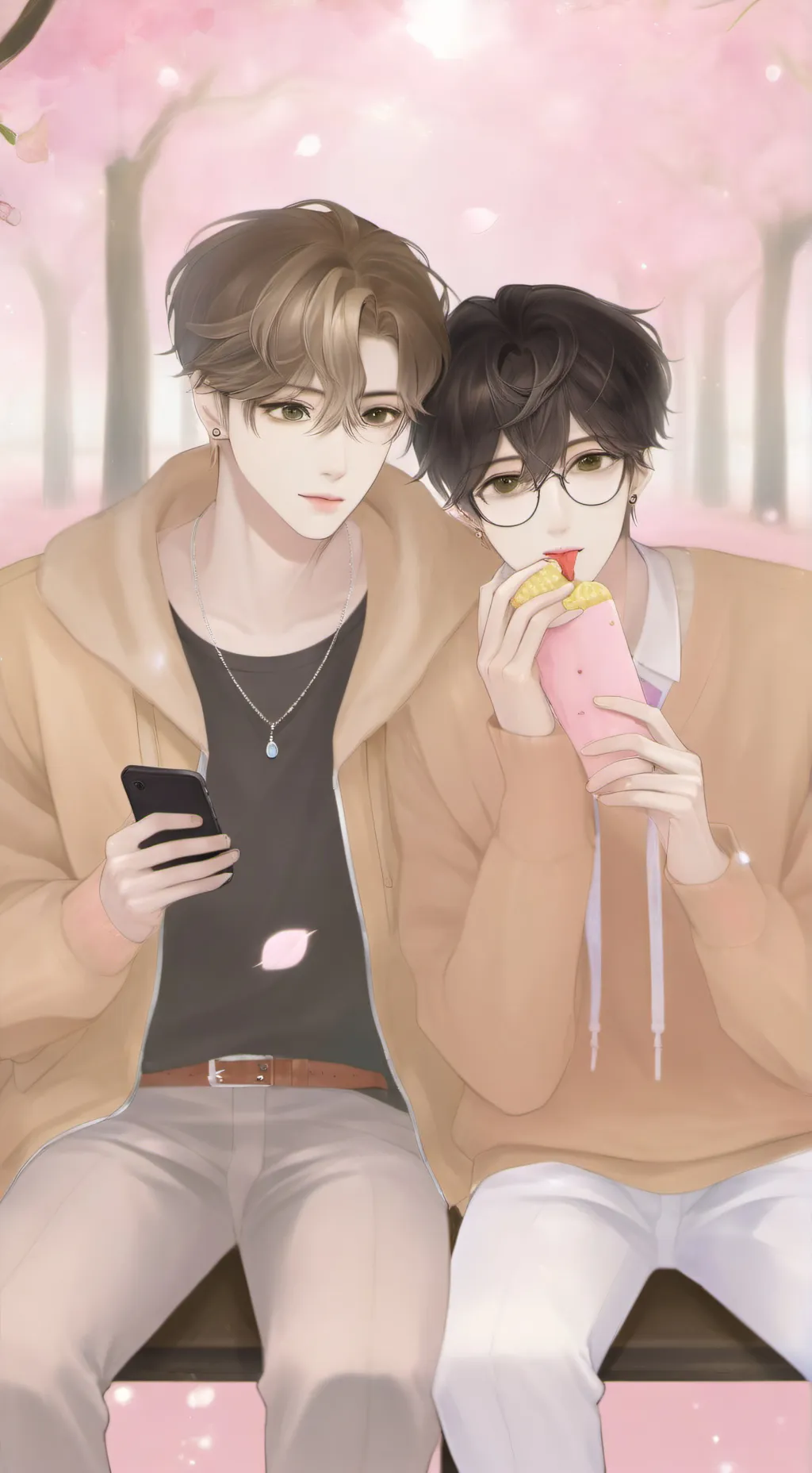 ai character: simon background