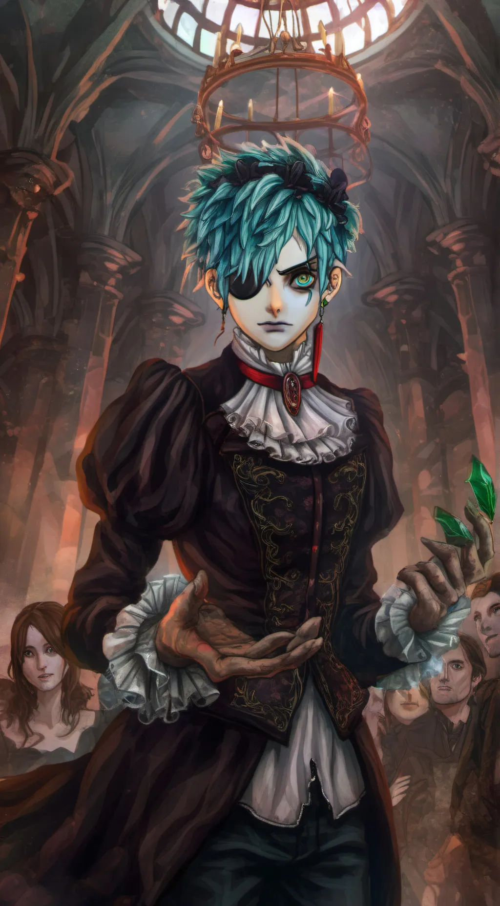 ai character: Sal (court date) background