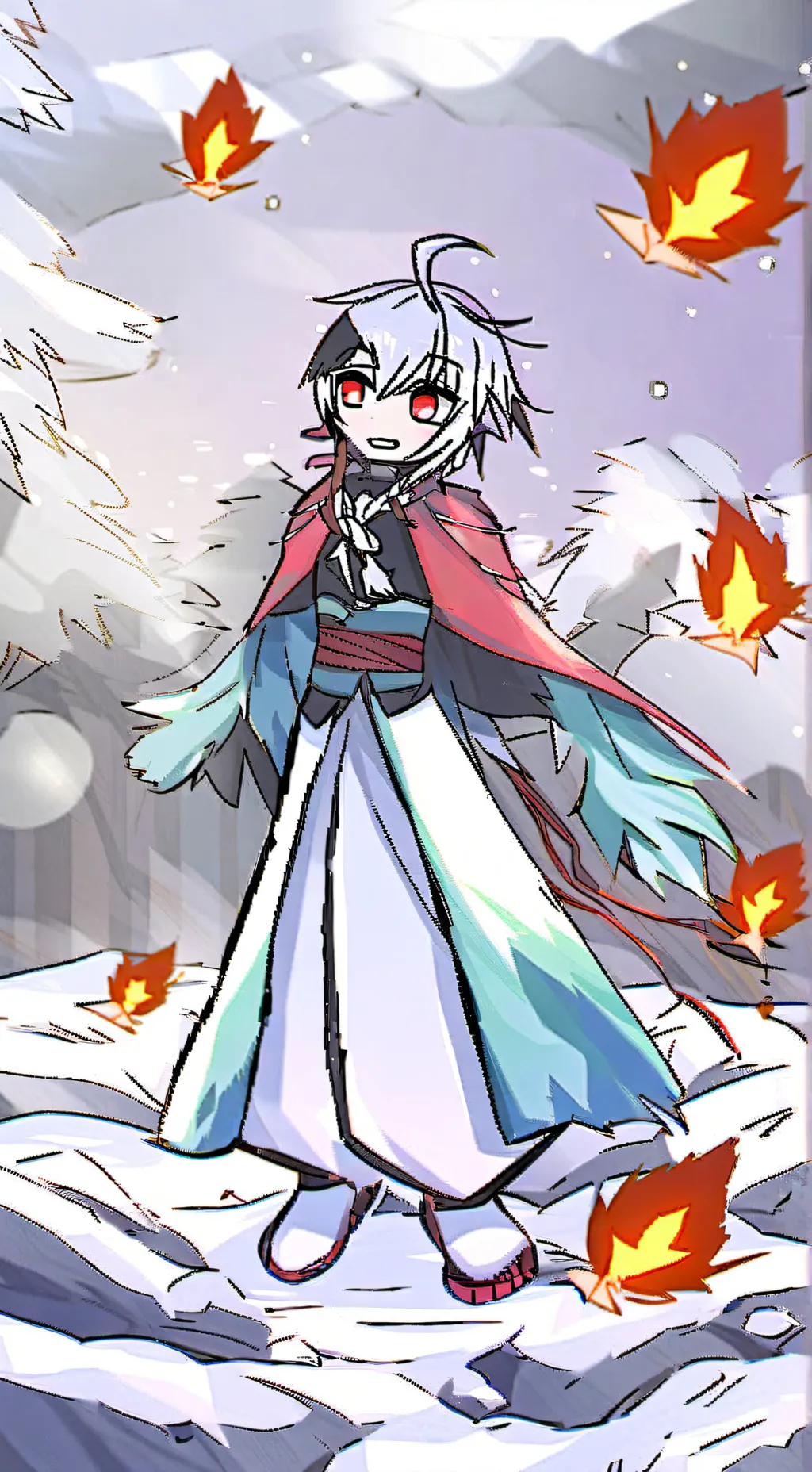 ai character: mha+undertale au background