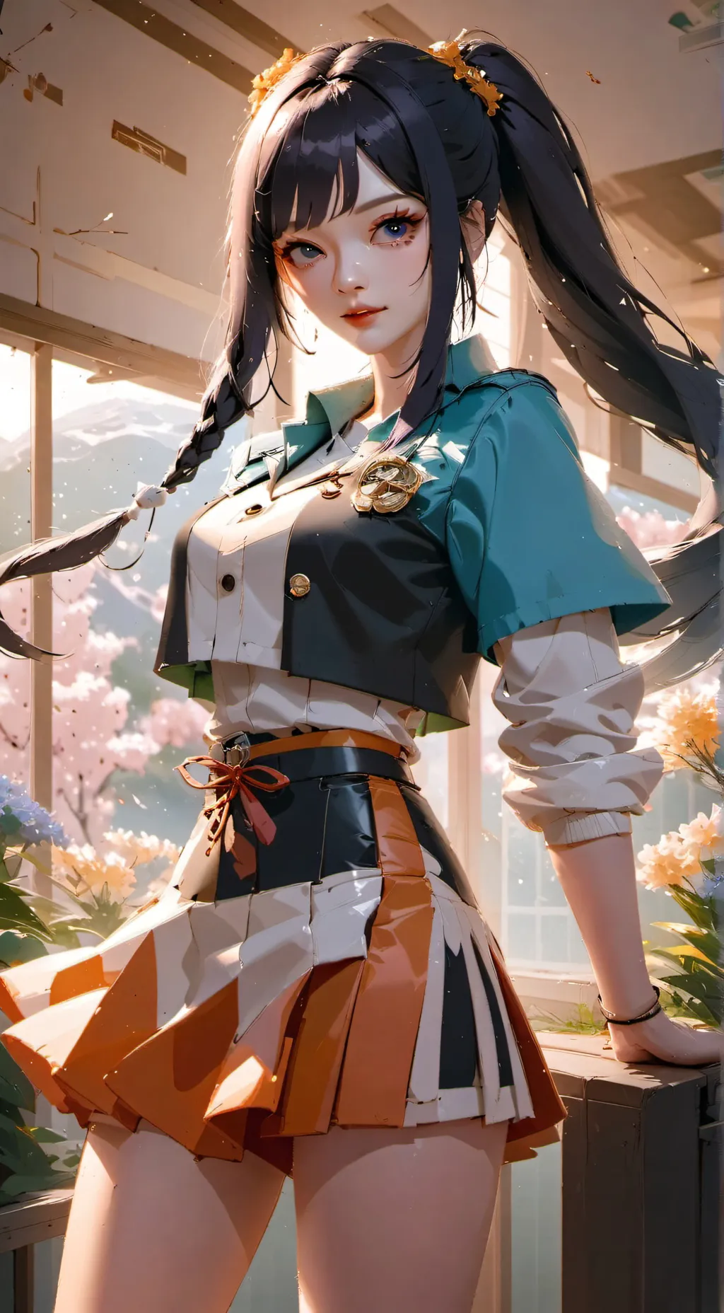 ai character: Lily background