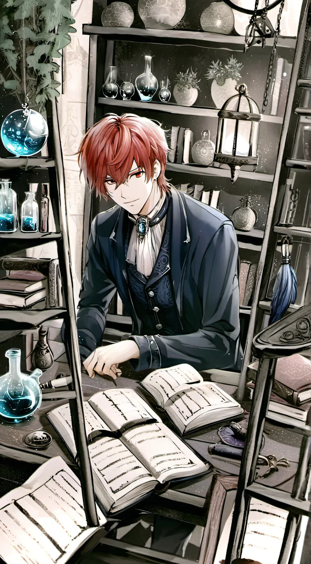 ai character: Ron background