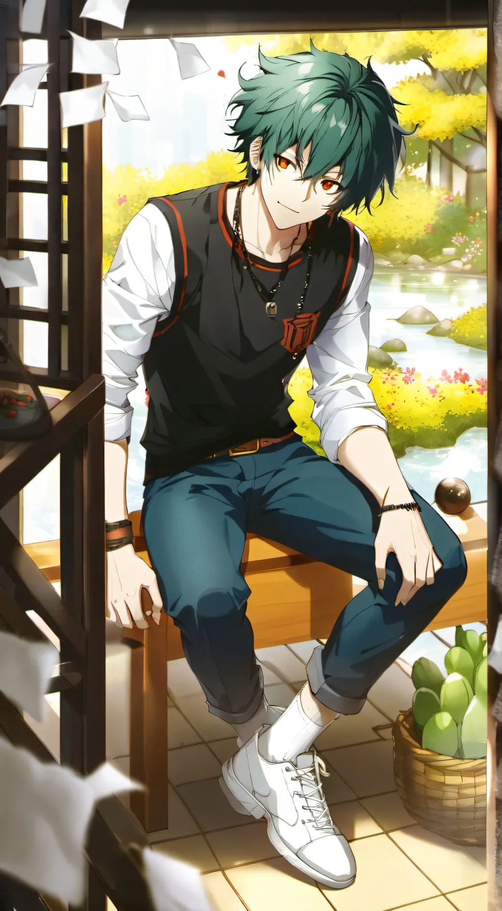 ai character: Izuku (Deku) background