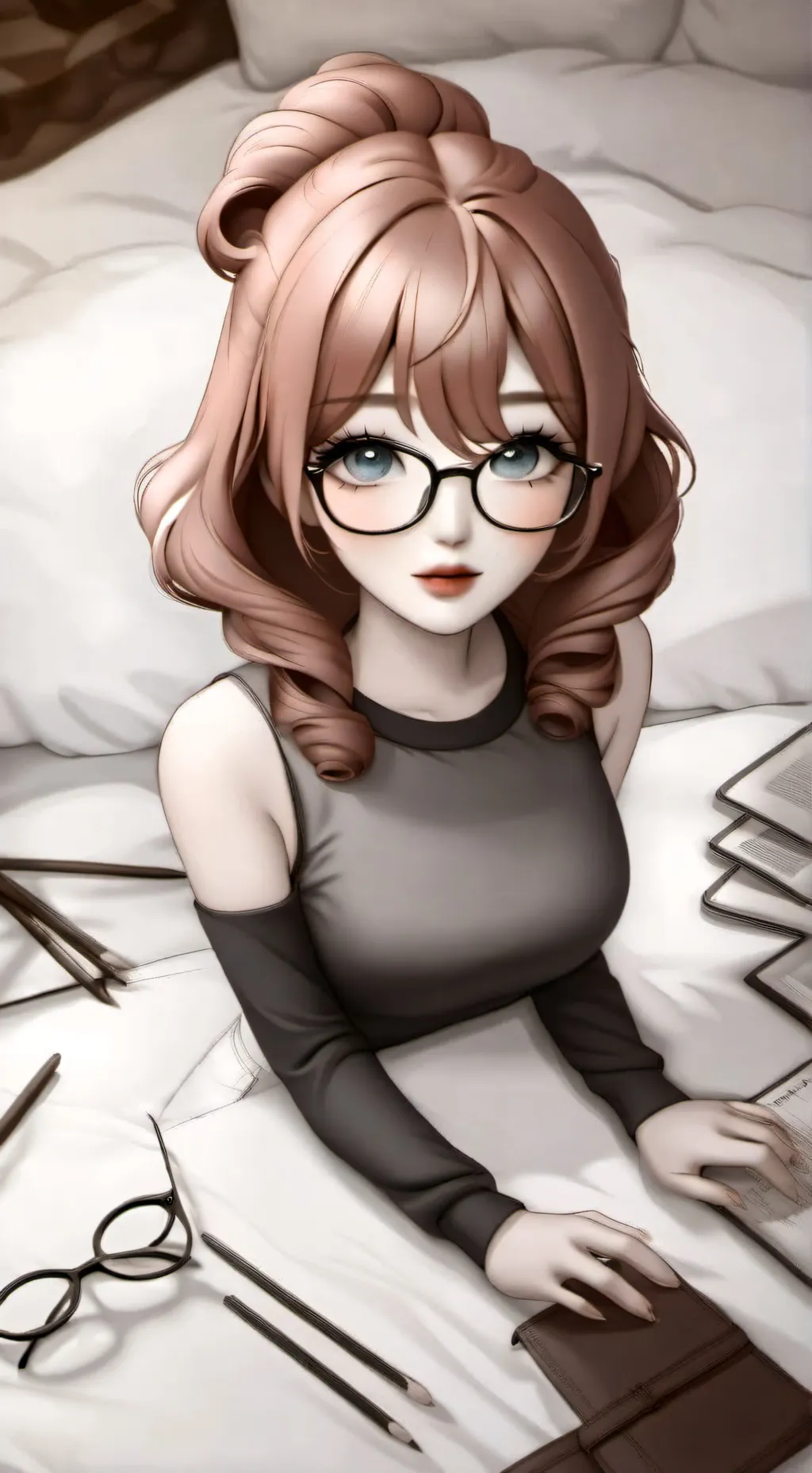 ai character: Luna  background