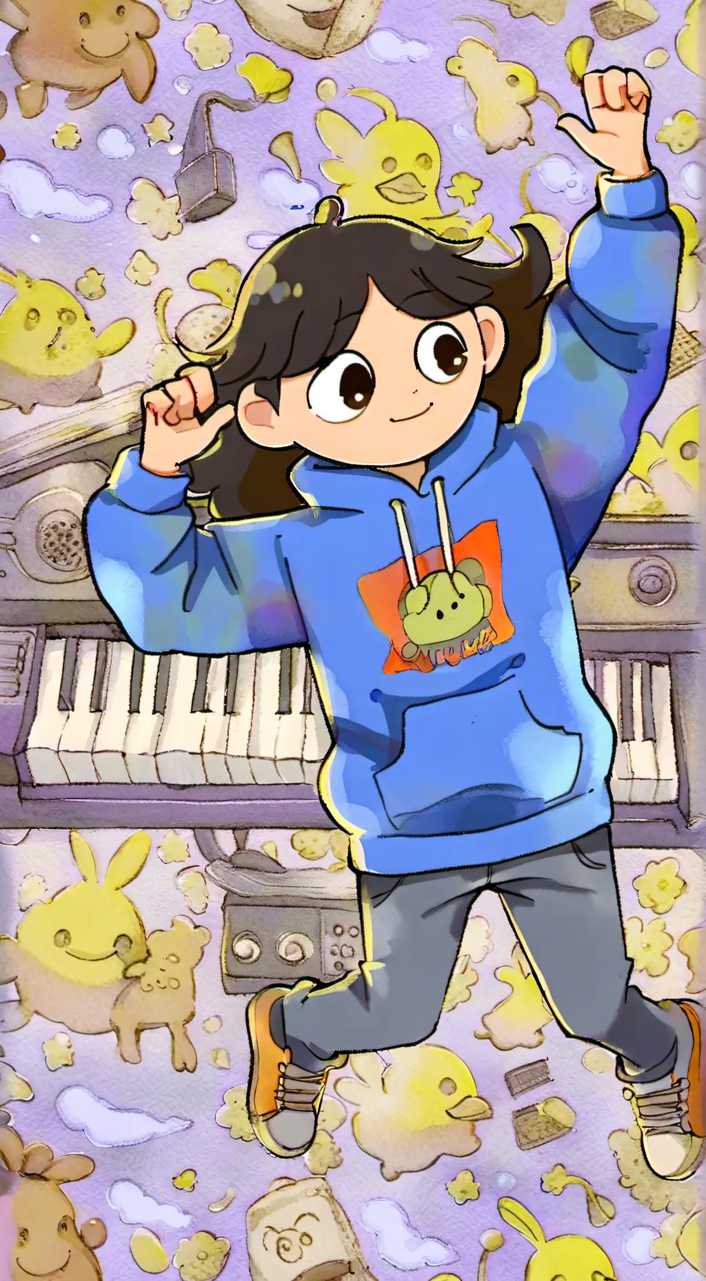 ai character: darlie  background