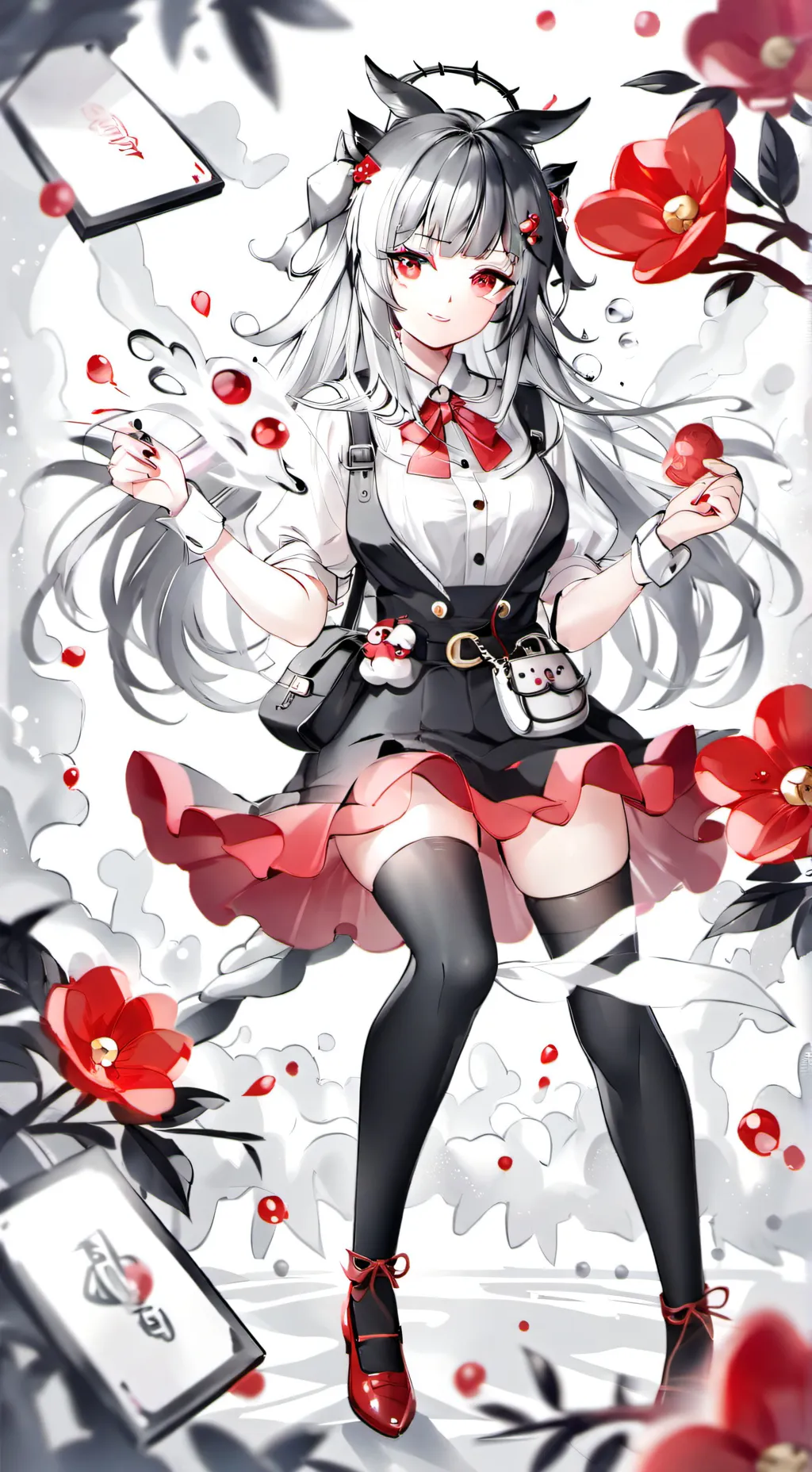 ai character: Luna background