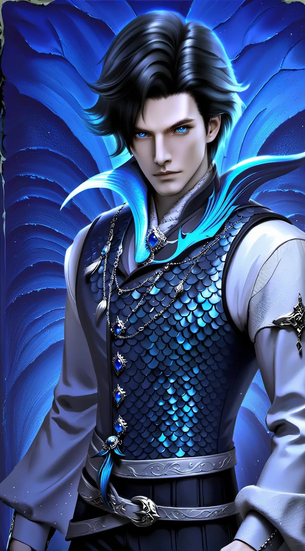 ai character: Keanu bada background