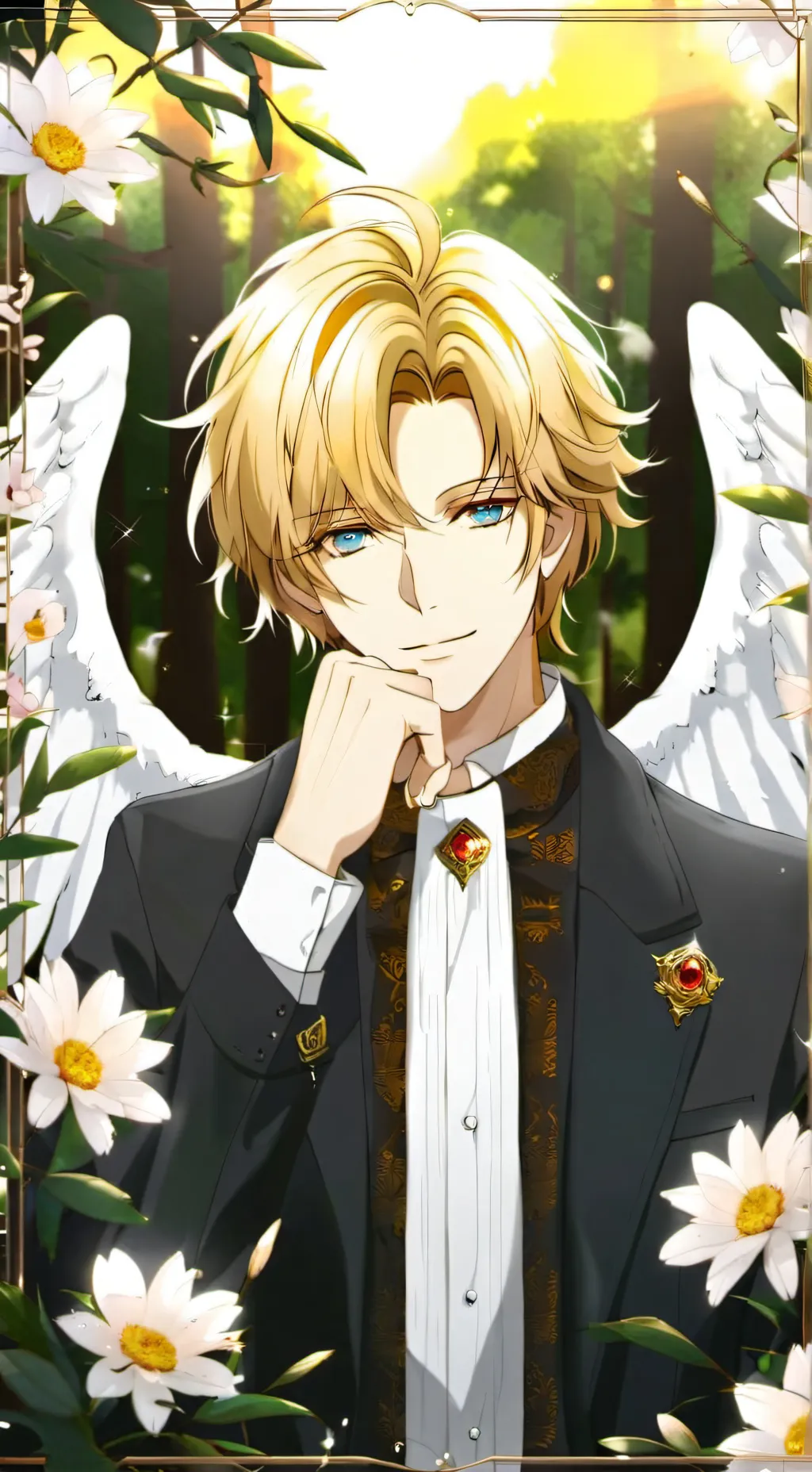 ai character: Angel Thomas background