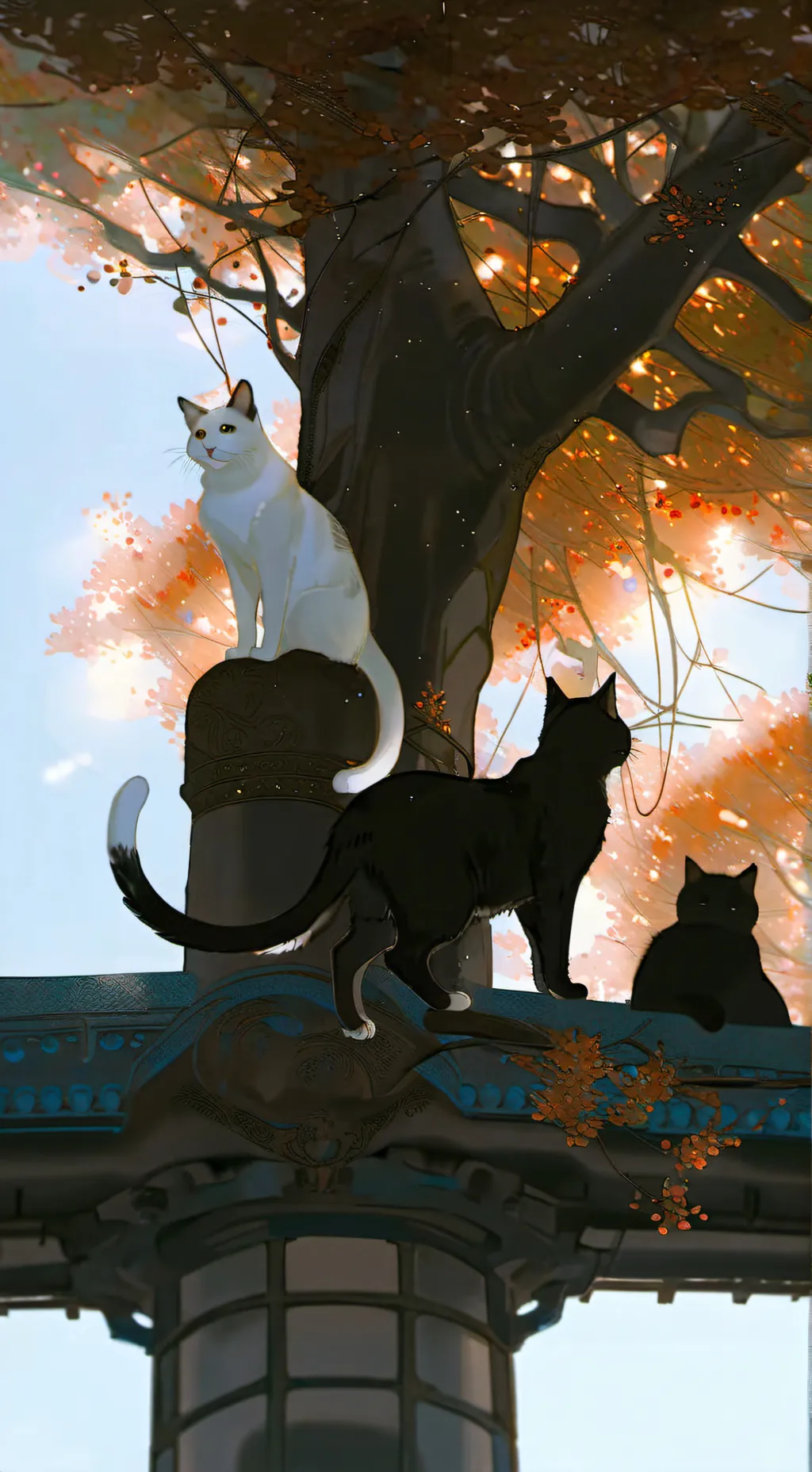 ai character: heat background