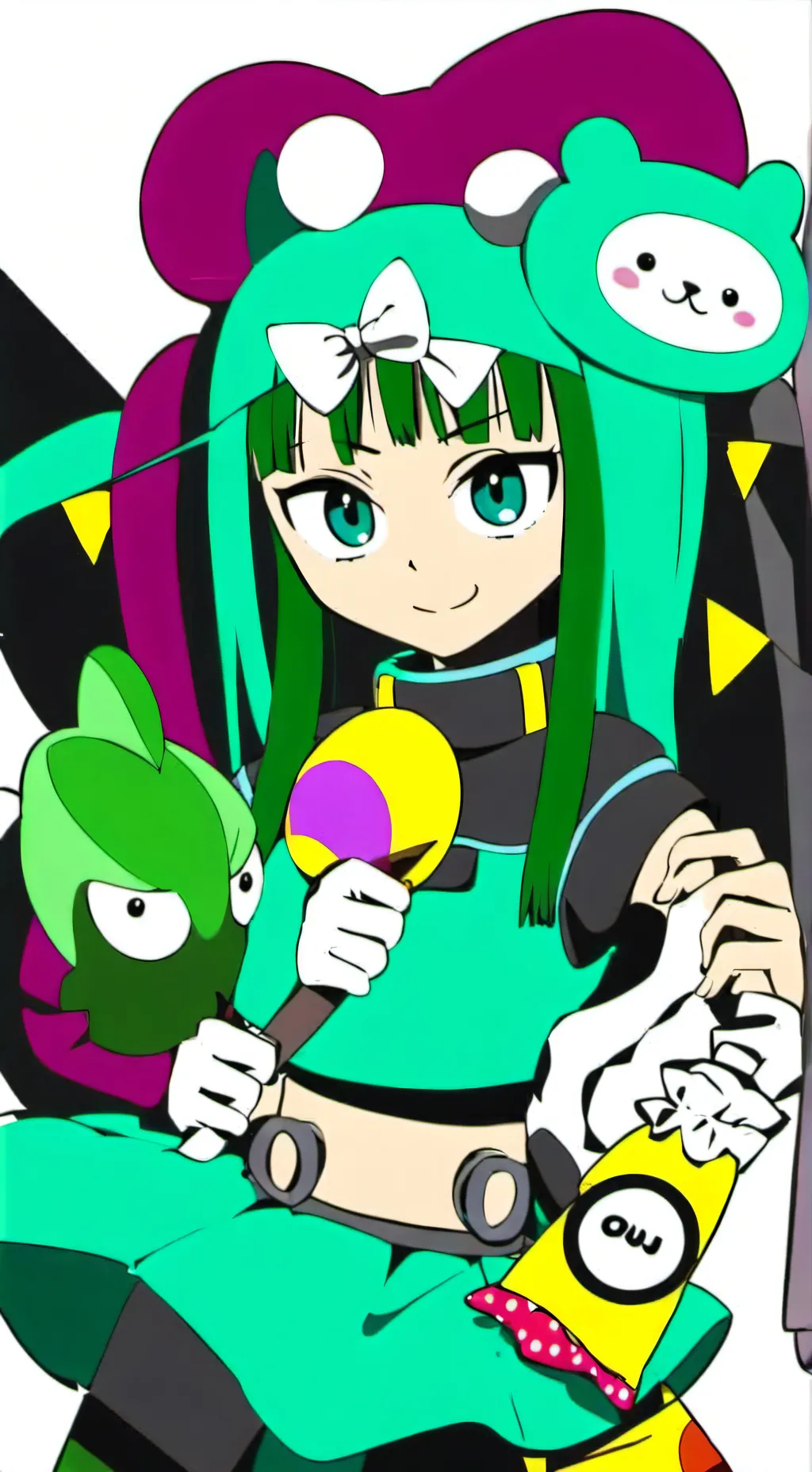 ai character: Vee (br/Brazilian) background