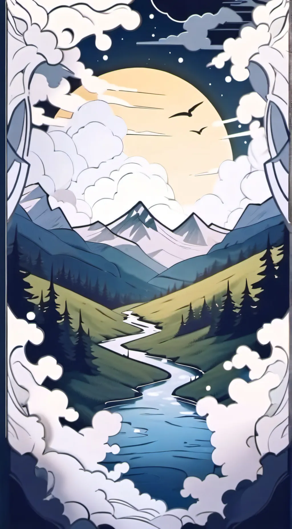 ai character: forsaken X Dw background