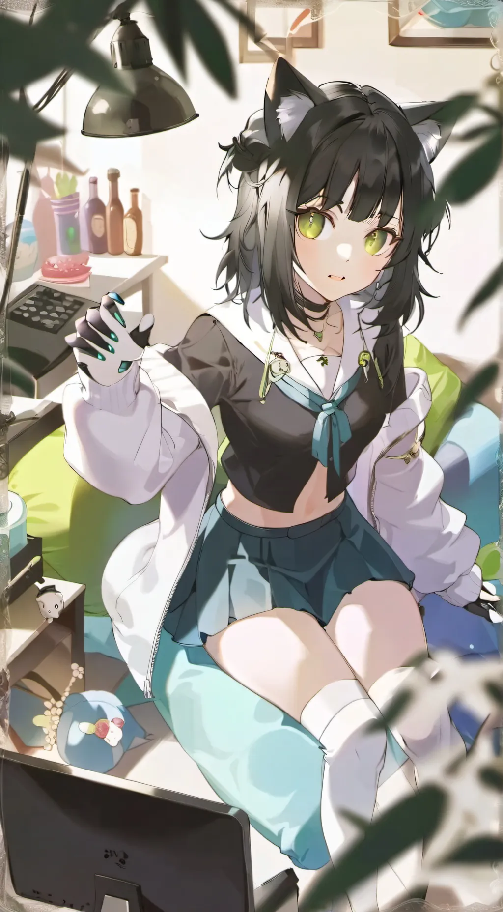 ai character: Sarah write background