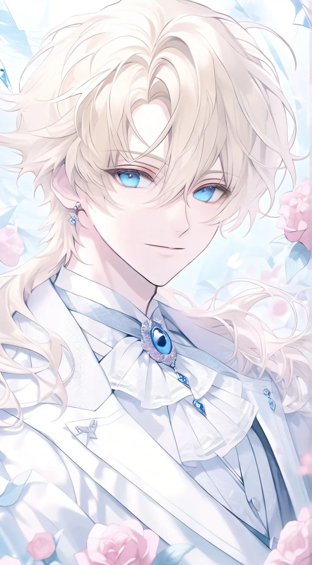 ai character: 💙%αкισ%💙 background