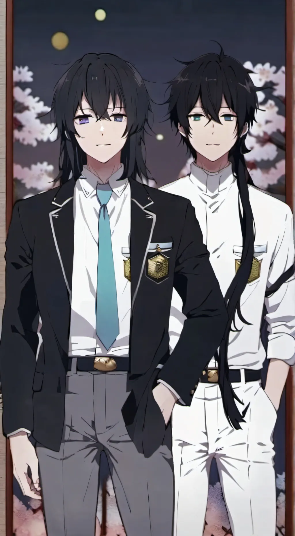 ai character: MUICHIRO,YUICHIRO  background