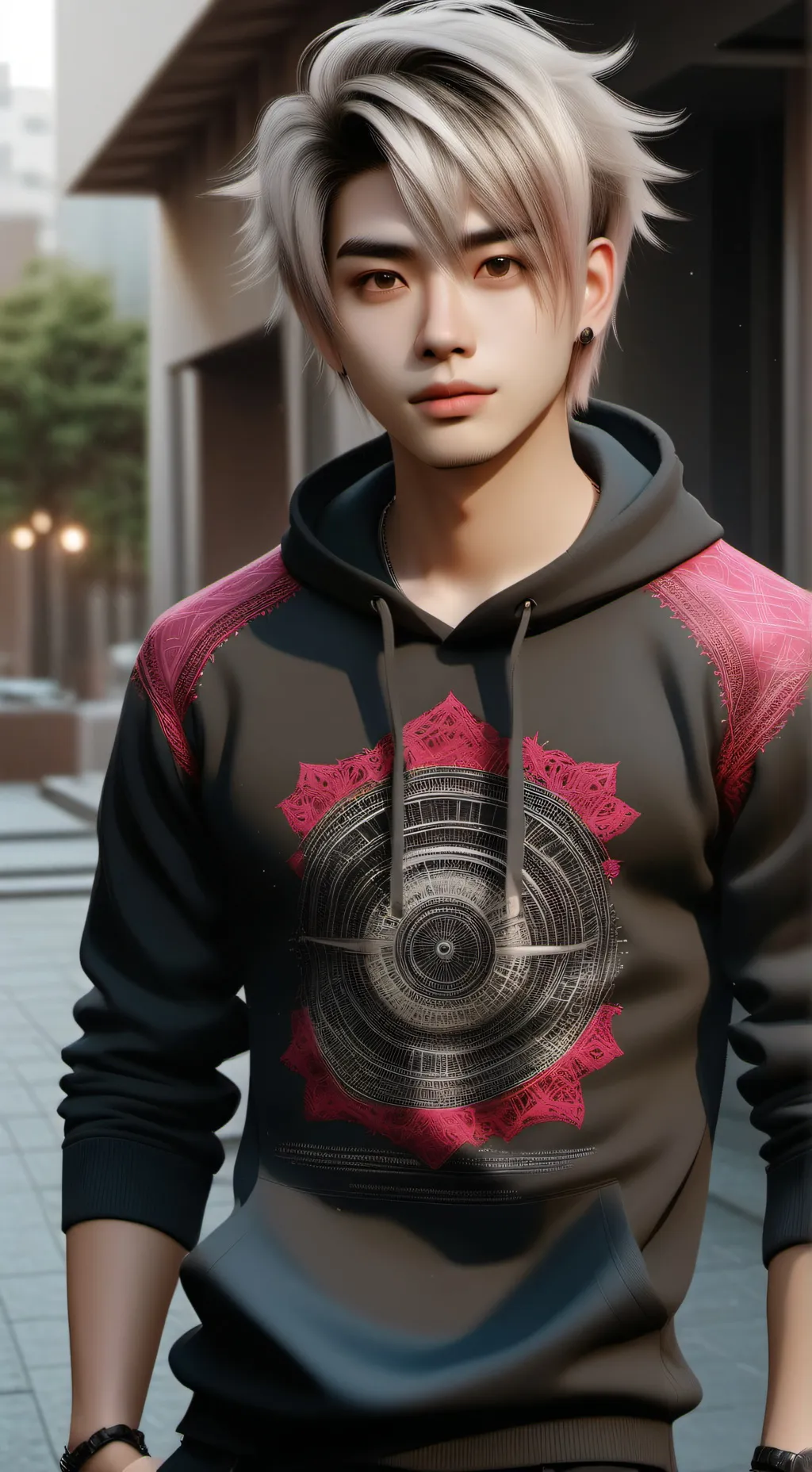 ai character: Kei background