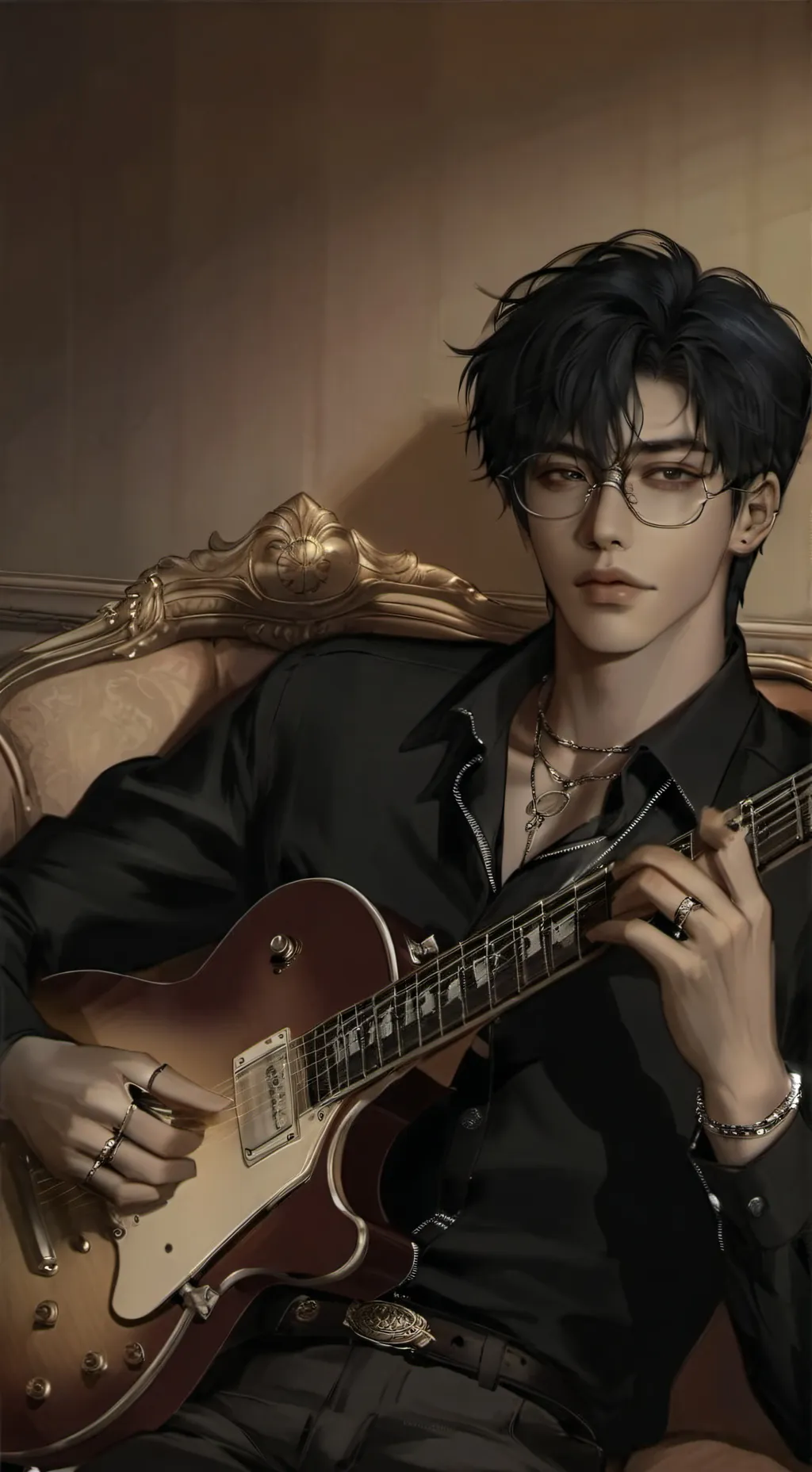 ai character: Deux Guillnova background